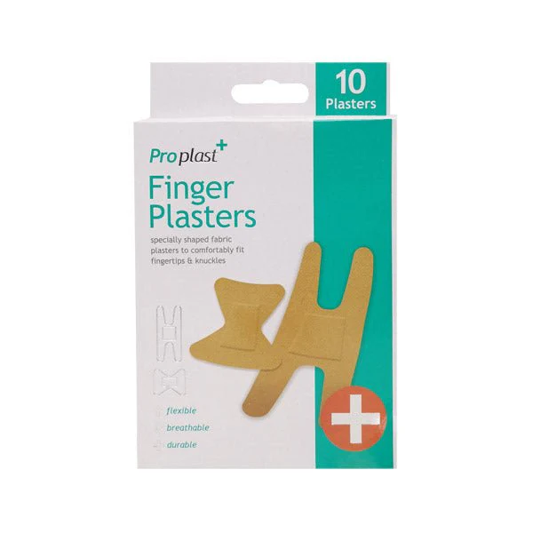 Pro Plast Finger Plasters 10 Pack