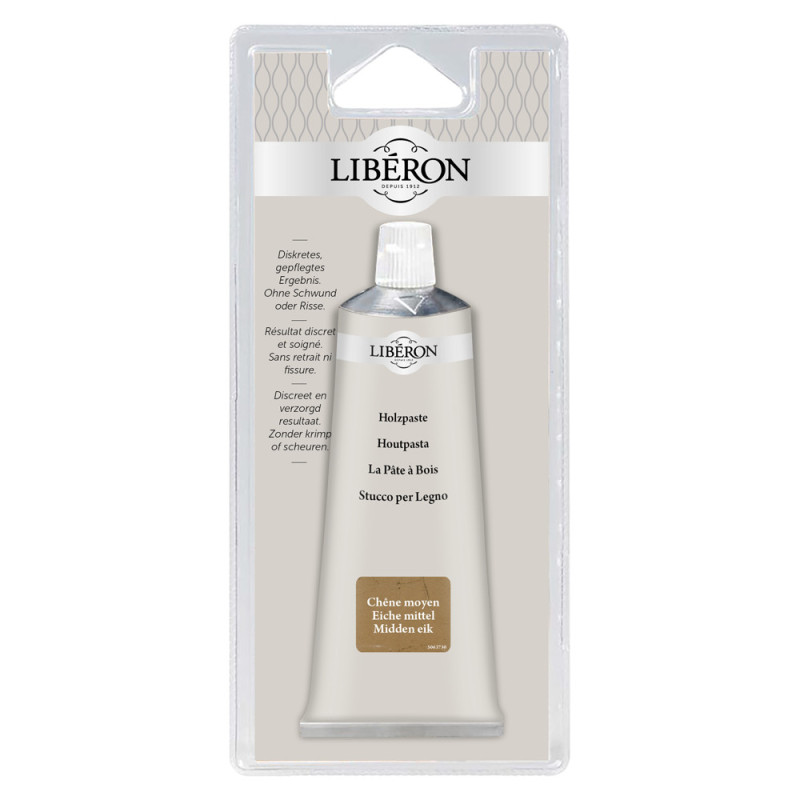 Pâte à bois chêne moyen 0,08 kg LIBERON