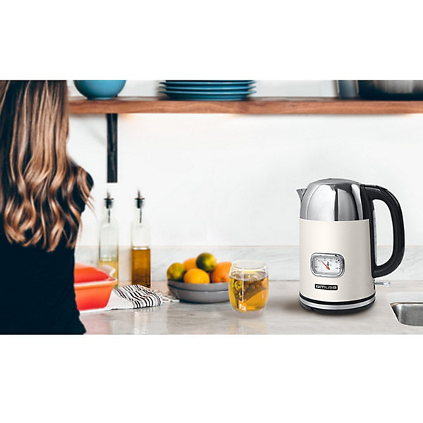 Bouilloire sans fil MUSE MS-020 SC - indicateur de température de l'eau - 2200W - Filtre amovible et lavable - Capacité de 1.7 L