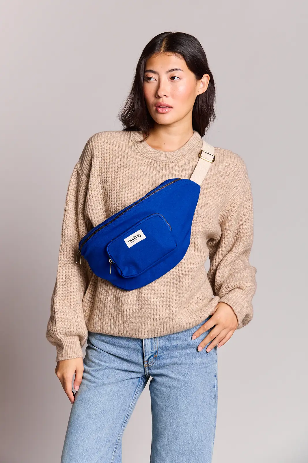 Sac banane XL Sofia Bleu electrique