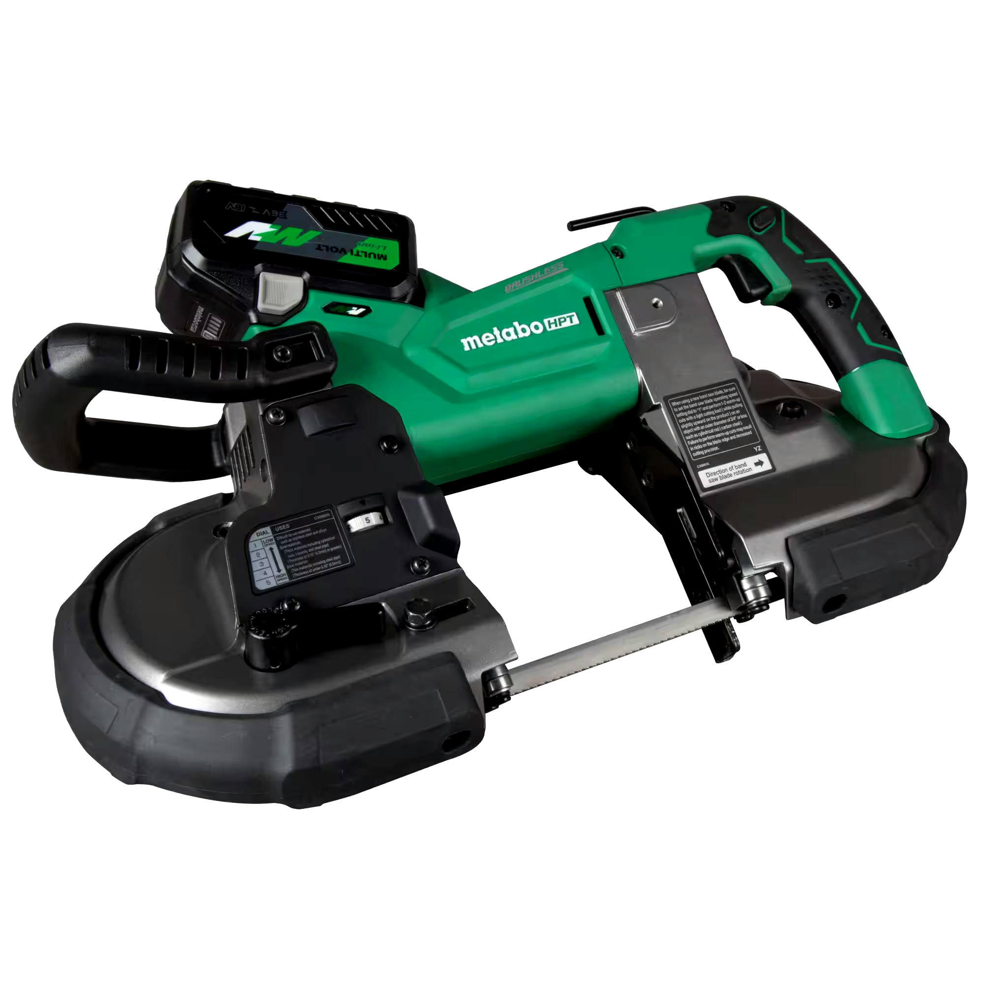 Metabo HPT 36V MV Brushless Deep Cut Band Saw