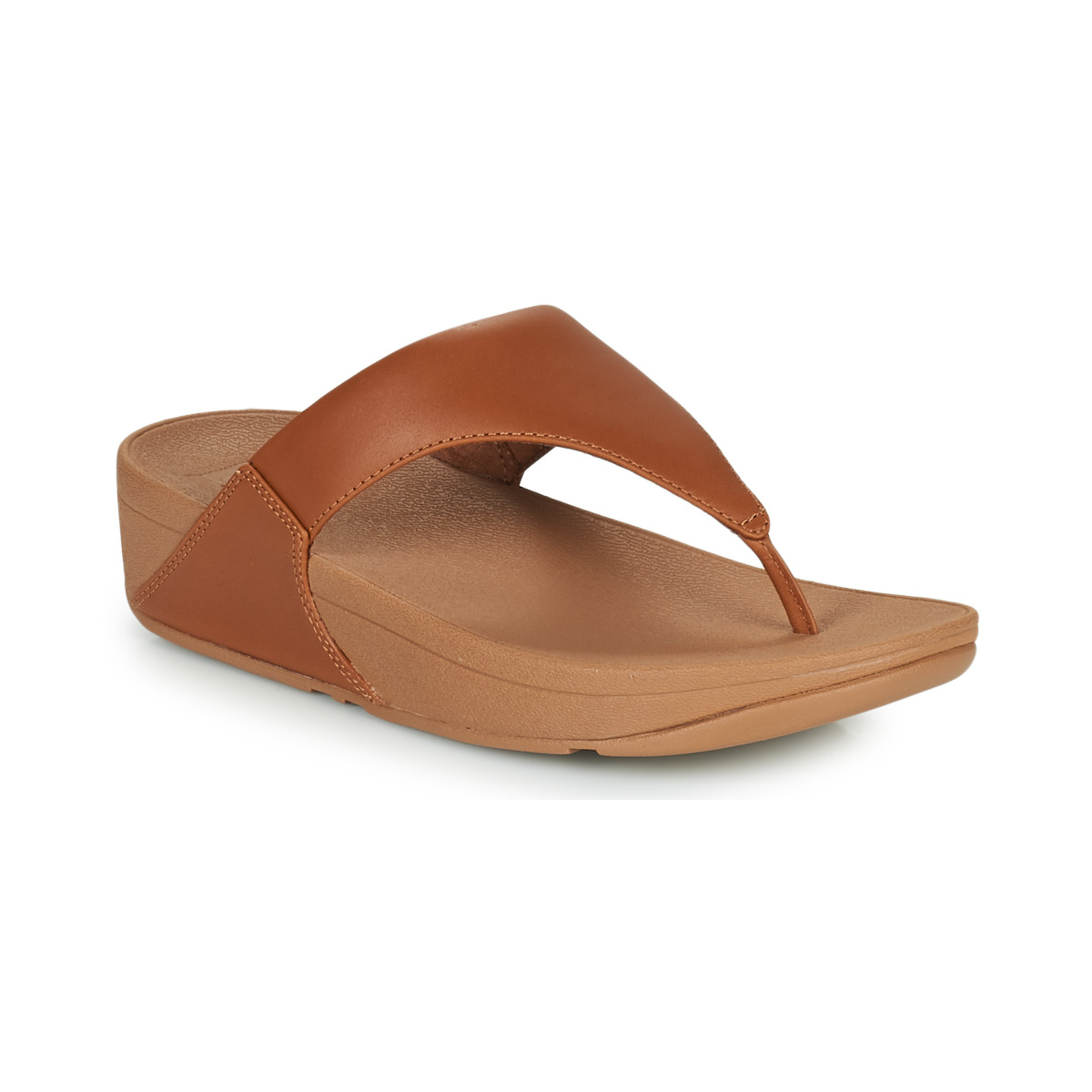 FitFlop - LULU LEATHER TOEPOST - Brown