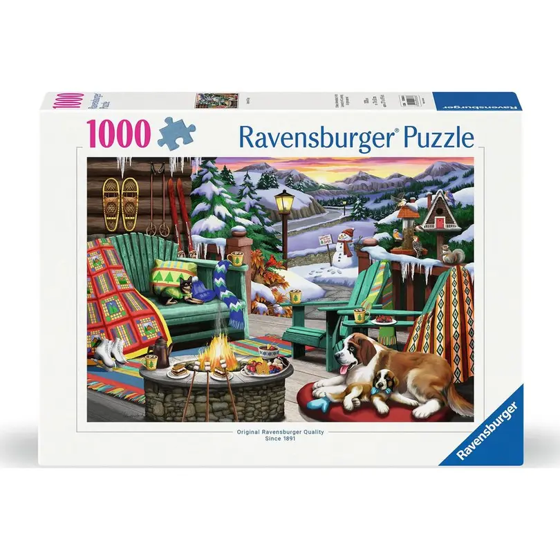Puzzle 1000er-Set Wohlfühlabend