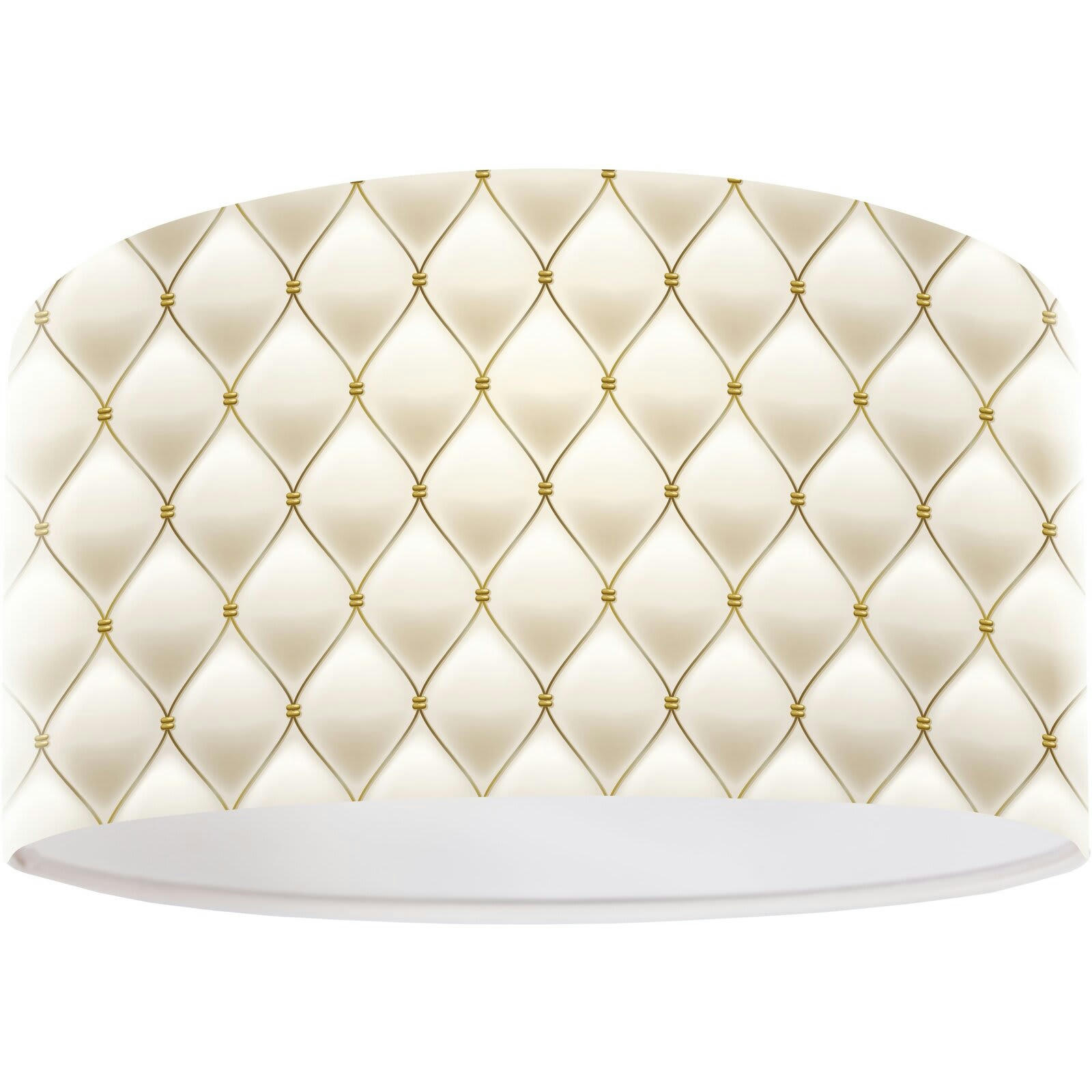 GLAMOUR - Suspension Tissu Beige