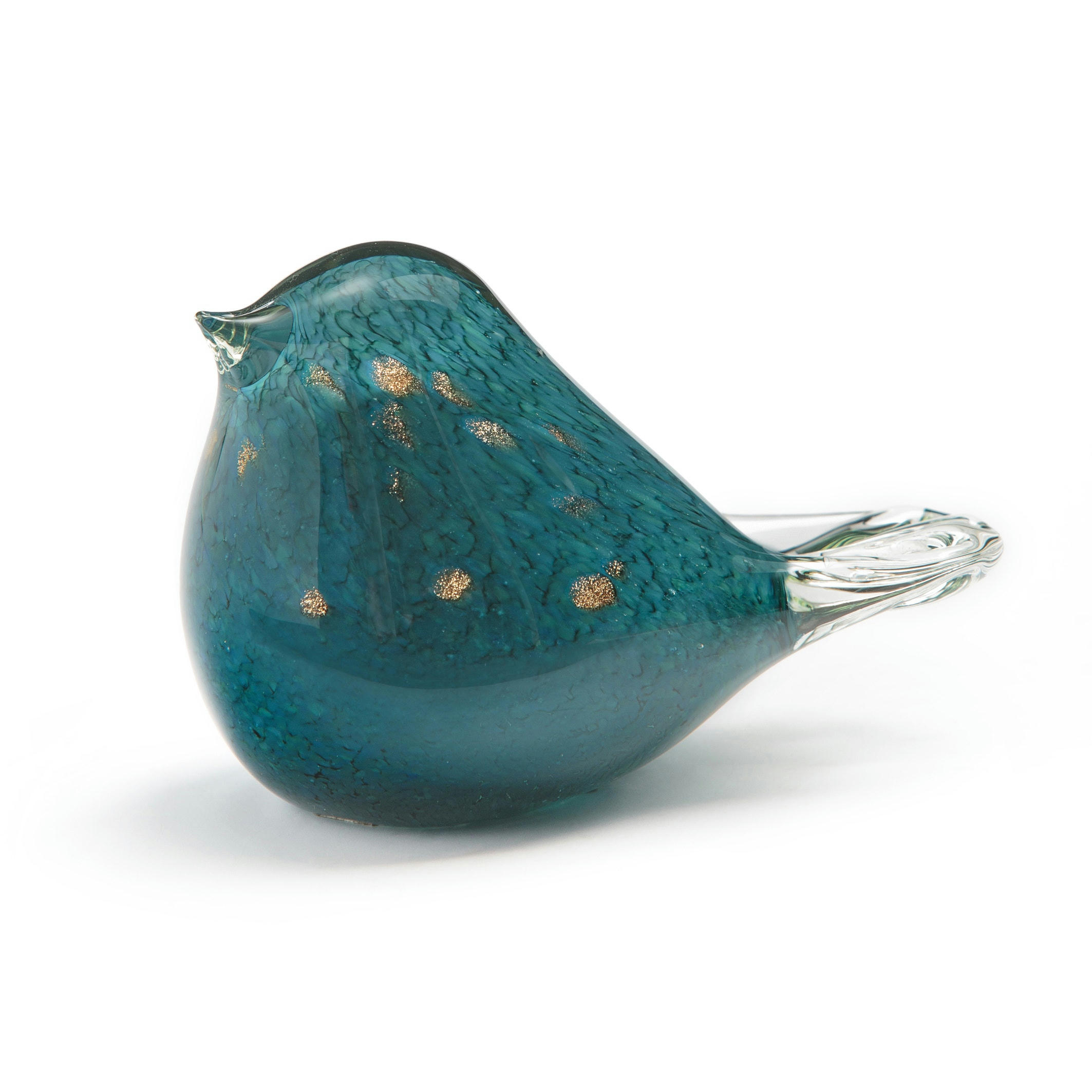 Oiseau décoratif en verre Abby