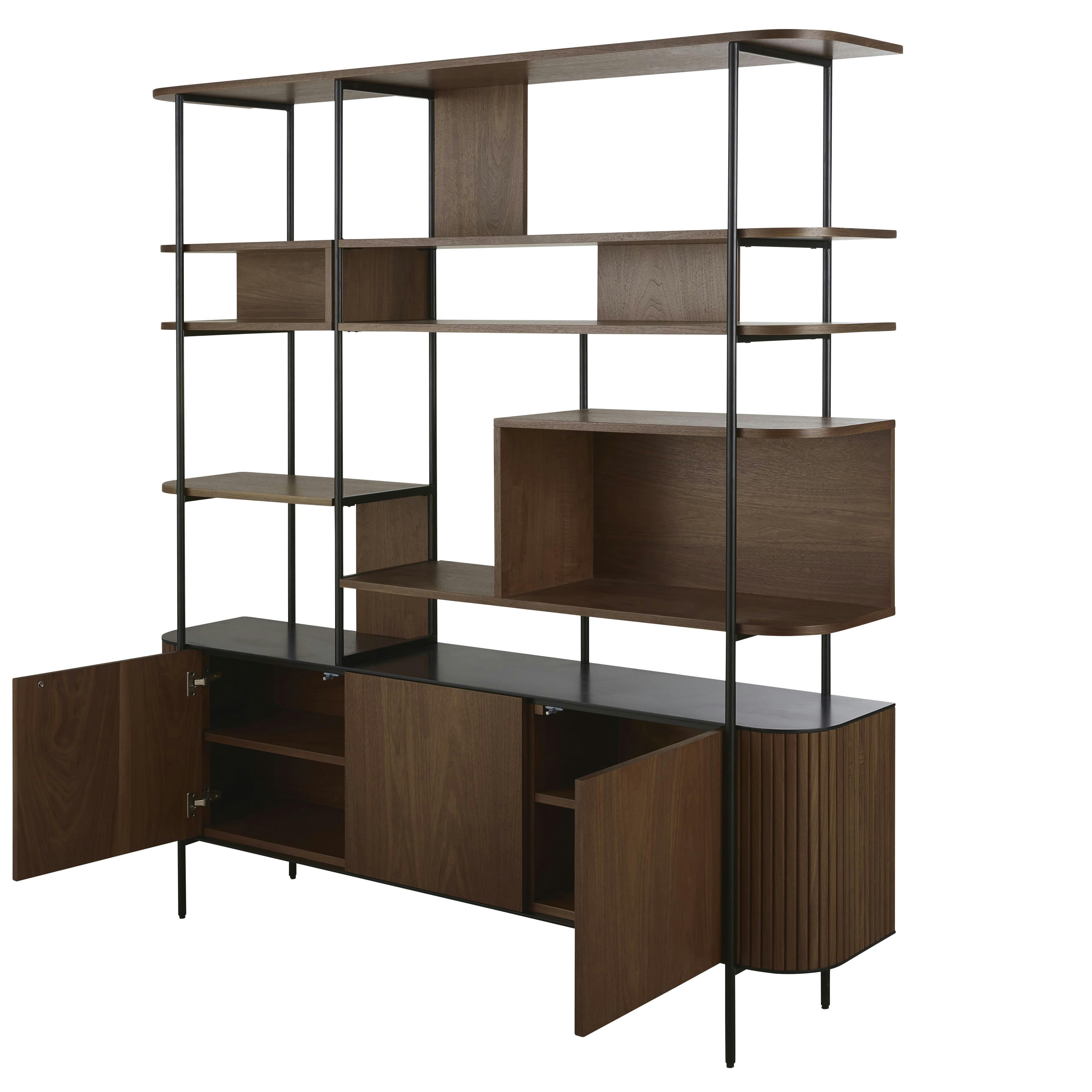 Spiga - Bibliothèque 3 portes destructurée vintage