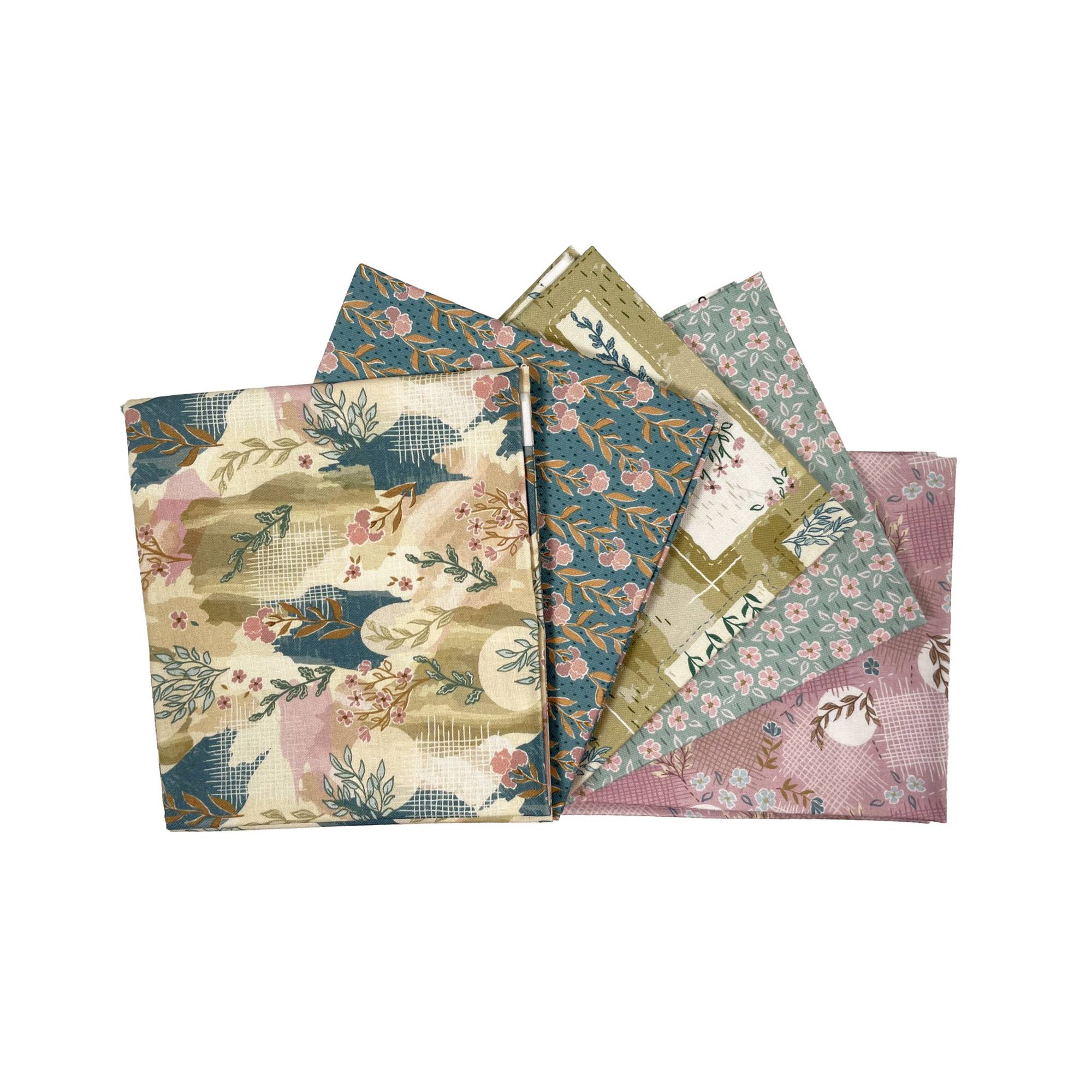 Vintage Haze Cotton Fat Quarters 5 Pack