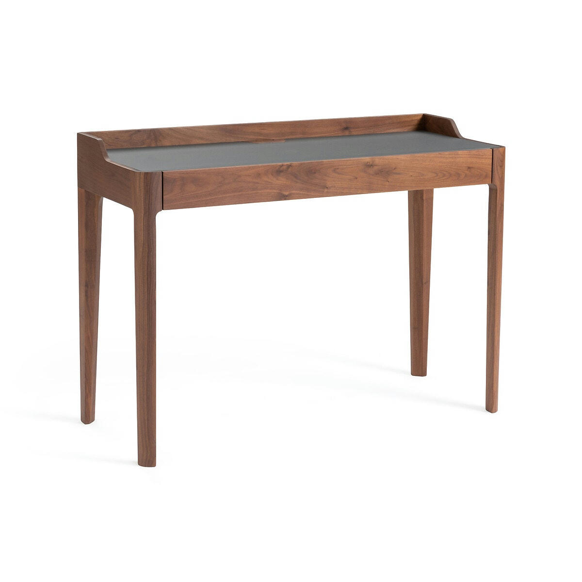 Bureau noyer/linoléum, Junius design E. Gallina