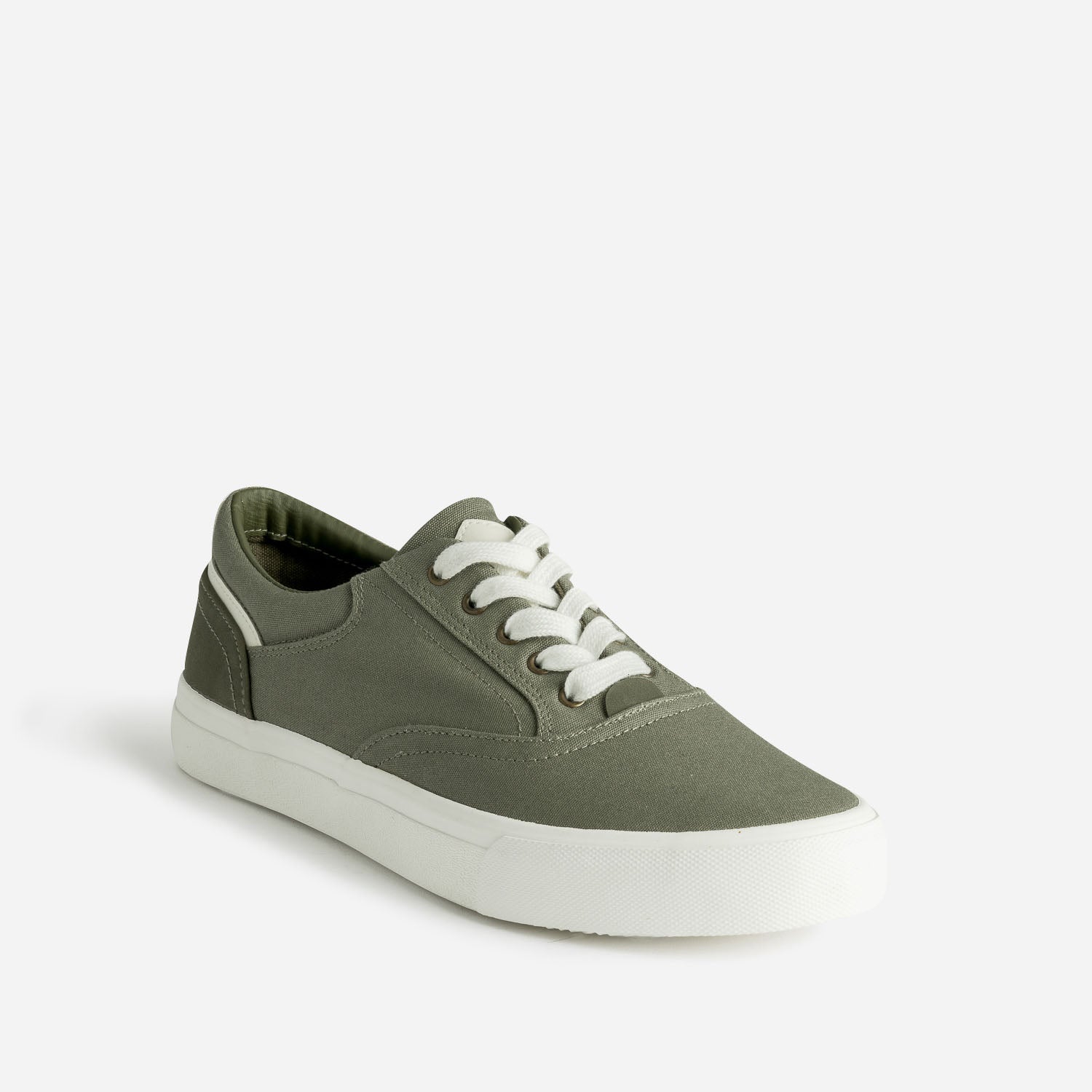 Tennis homme en toile kaki