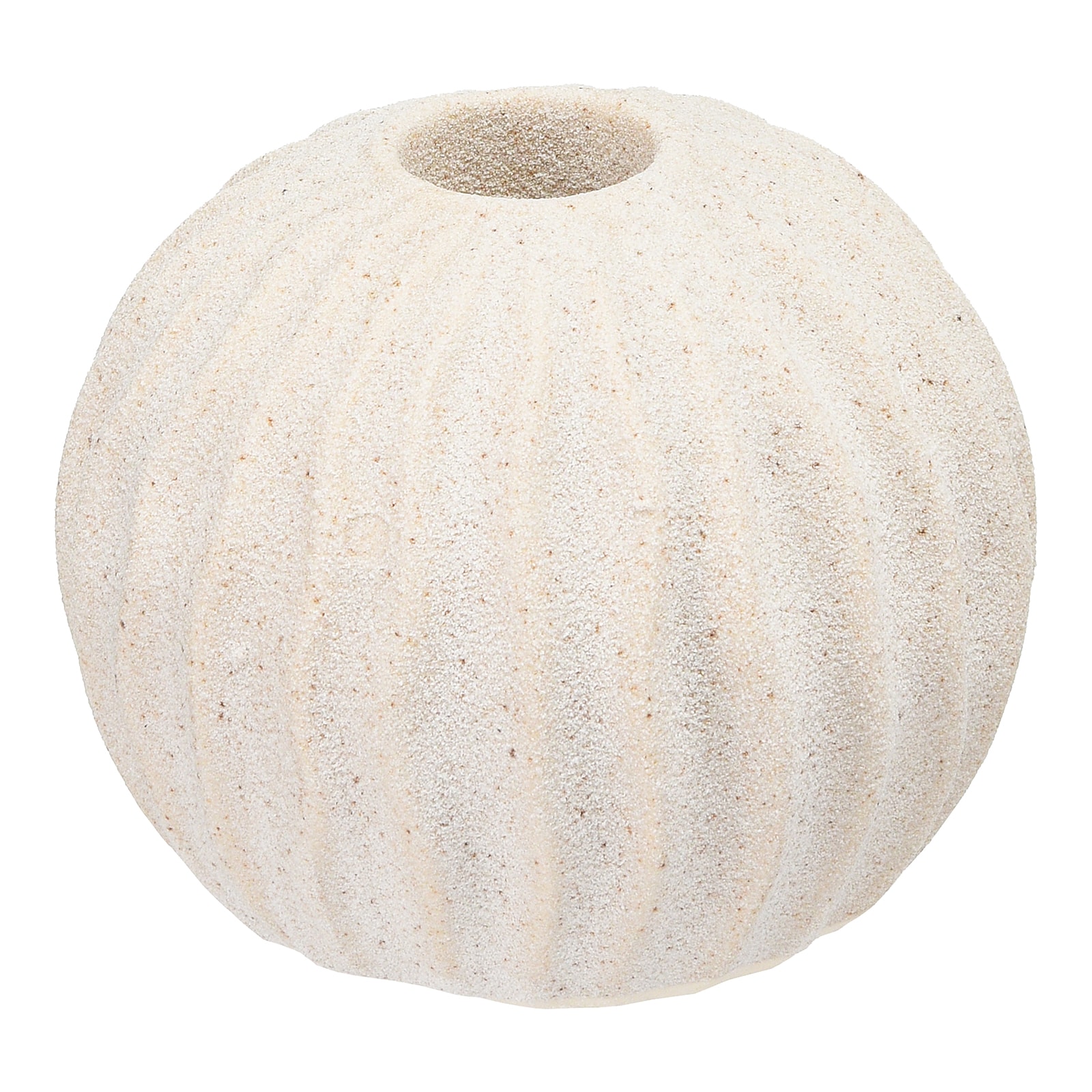 Stabkerzenhalter Curves Beige, ⌀ 9 cm, H 75 mm