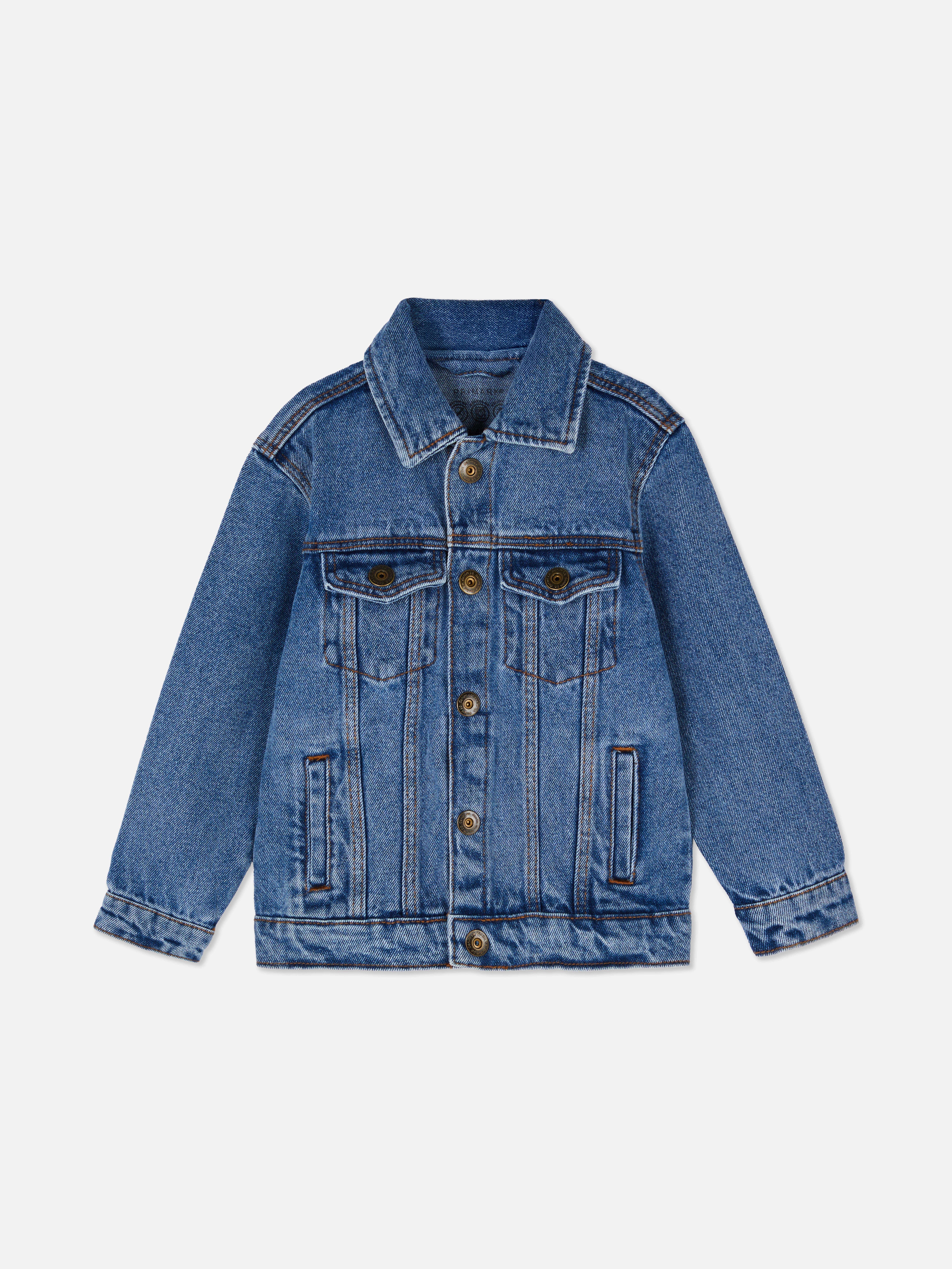 1.5-7yrs | Seam Detail Denim Jacket