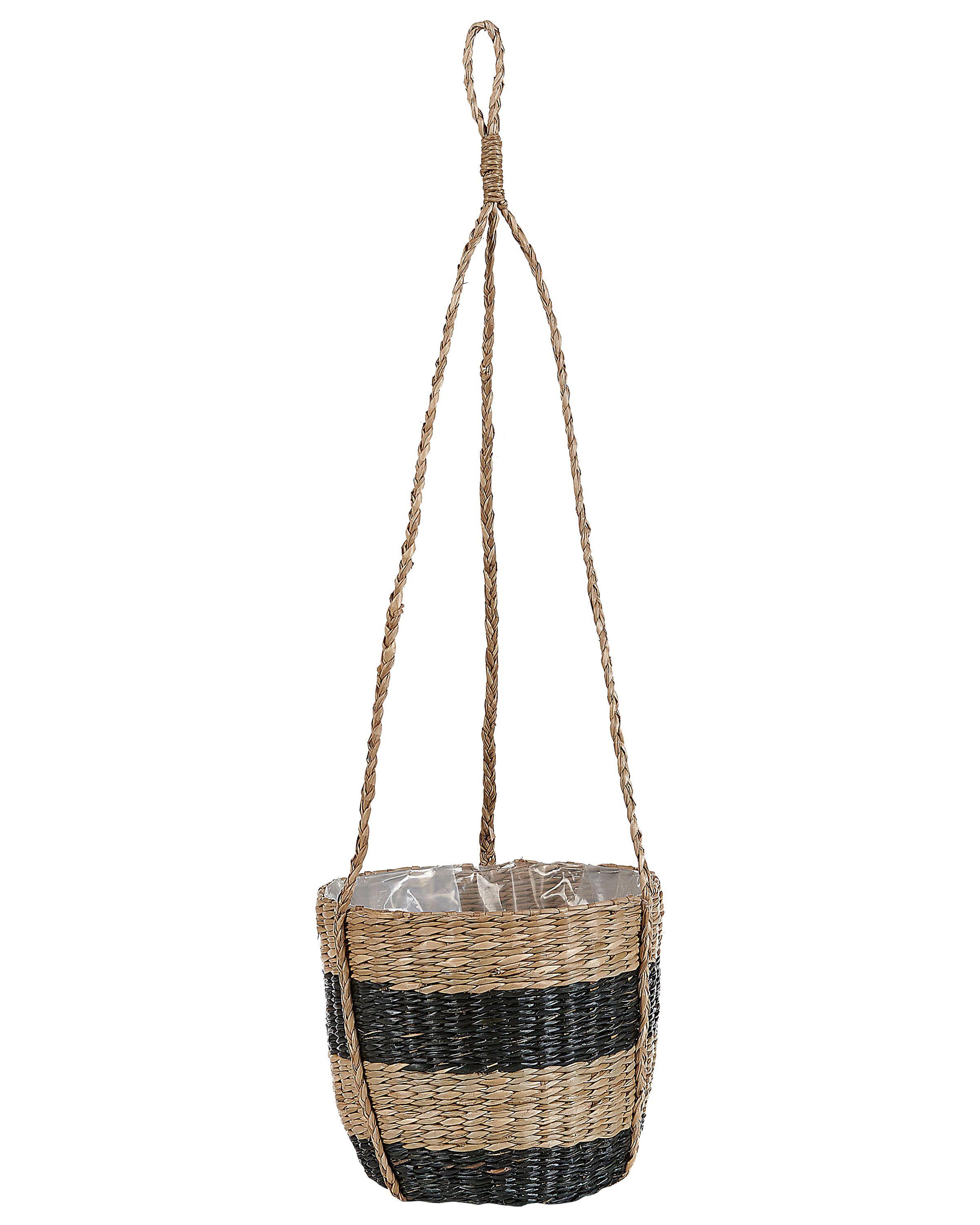 Plant Pot RUFFE Seagrass 18 cm Natural