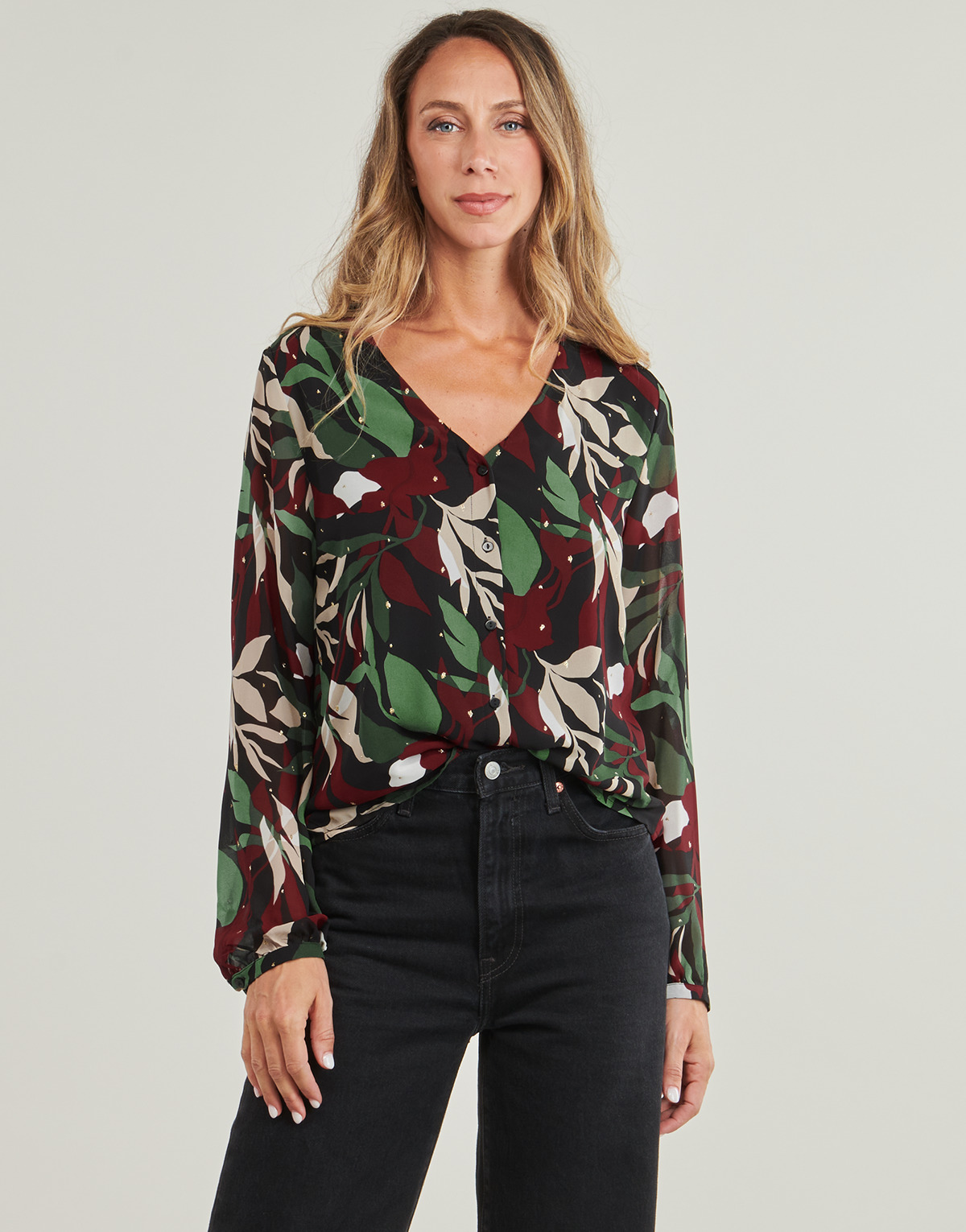 Only - ONLGABRI FR L/S LUREX - Multicolour