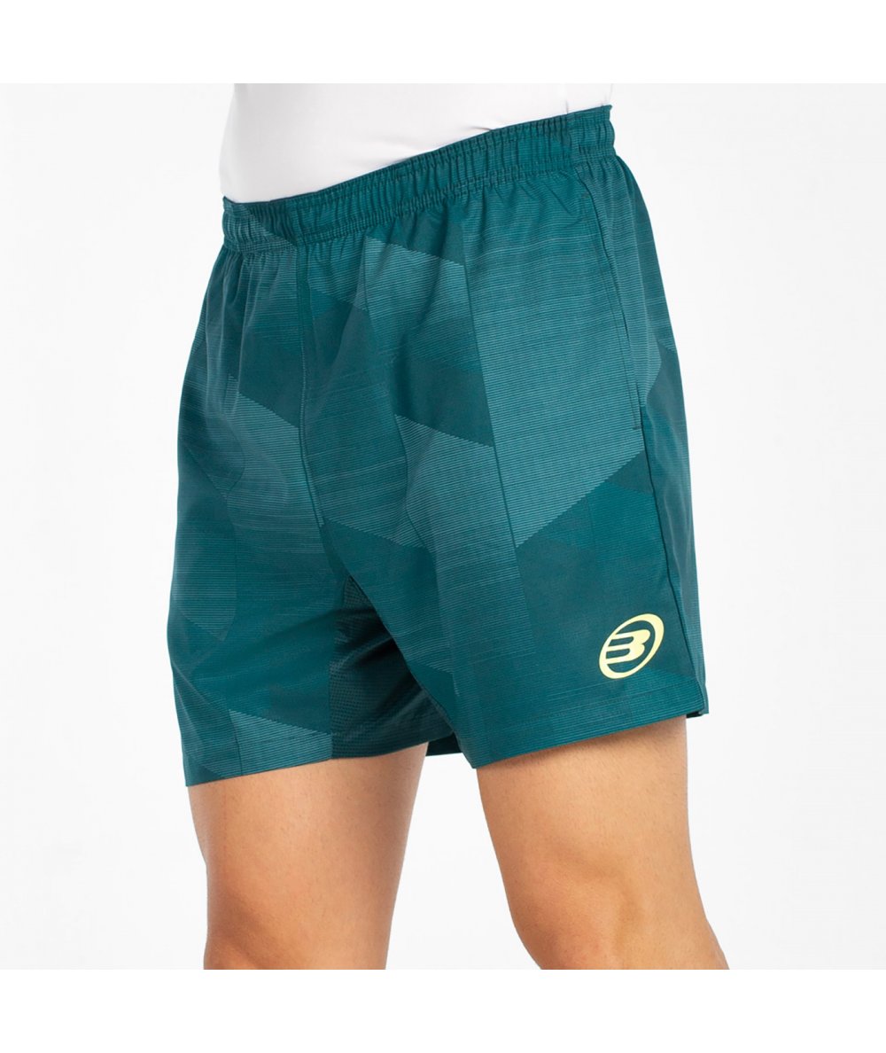 SHORT BULLPADEL LLENO VERDE OSCURO