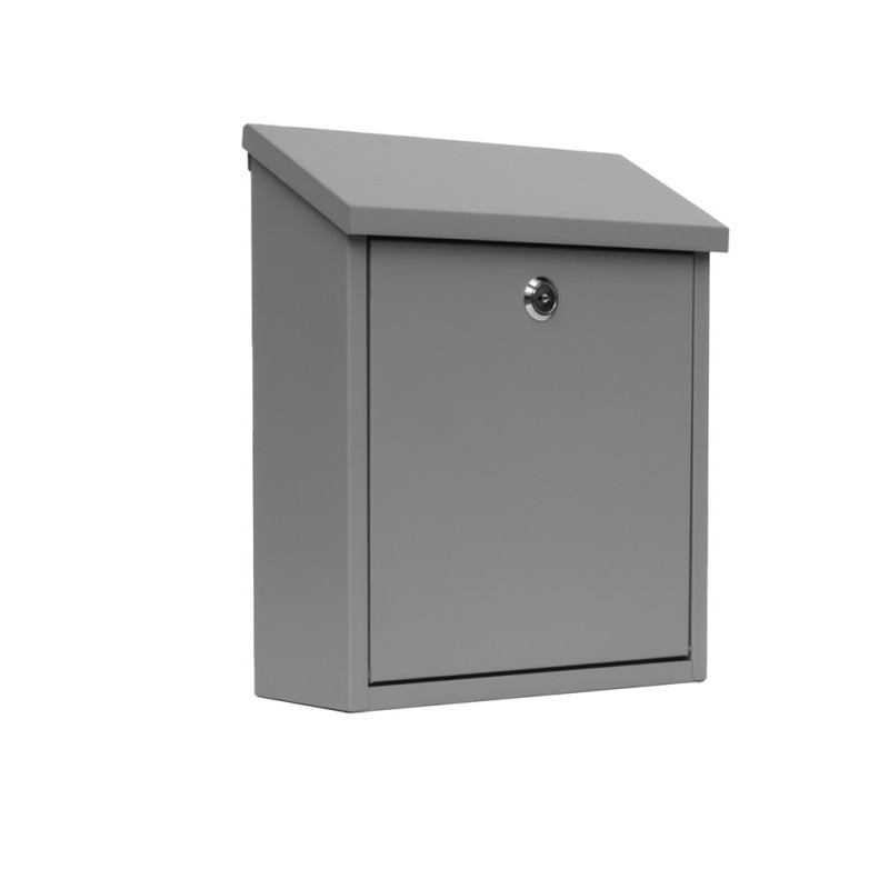 Boite aux lettres Amsterdam gris mat PRACTO GARDEN