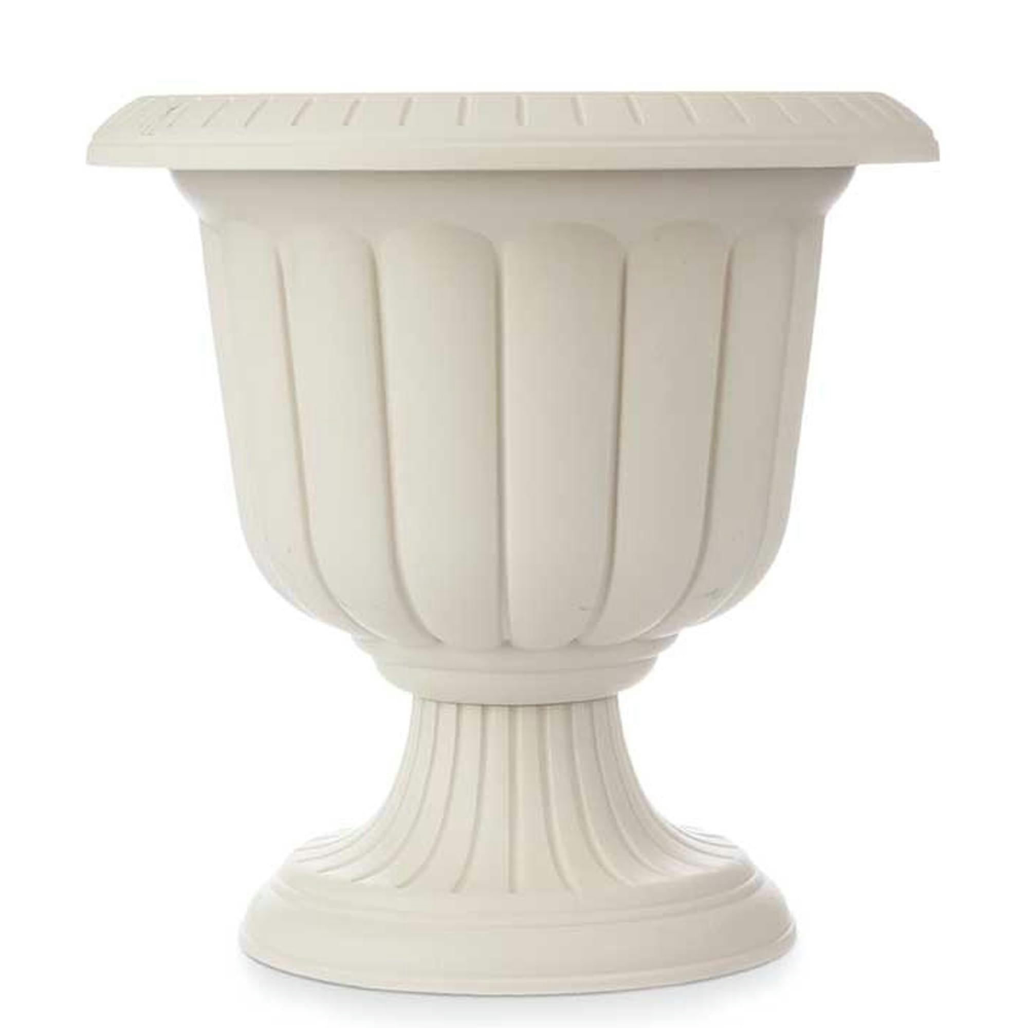 - Cache-pot classique vasque en plastique beige