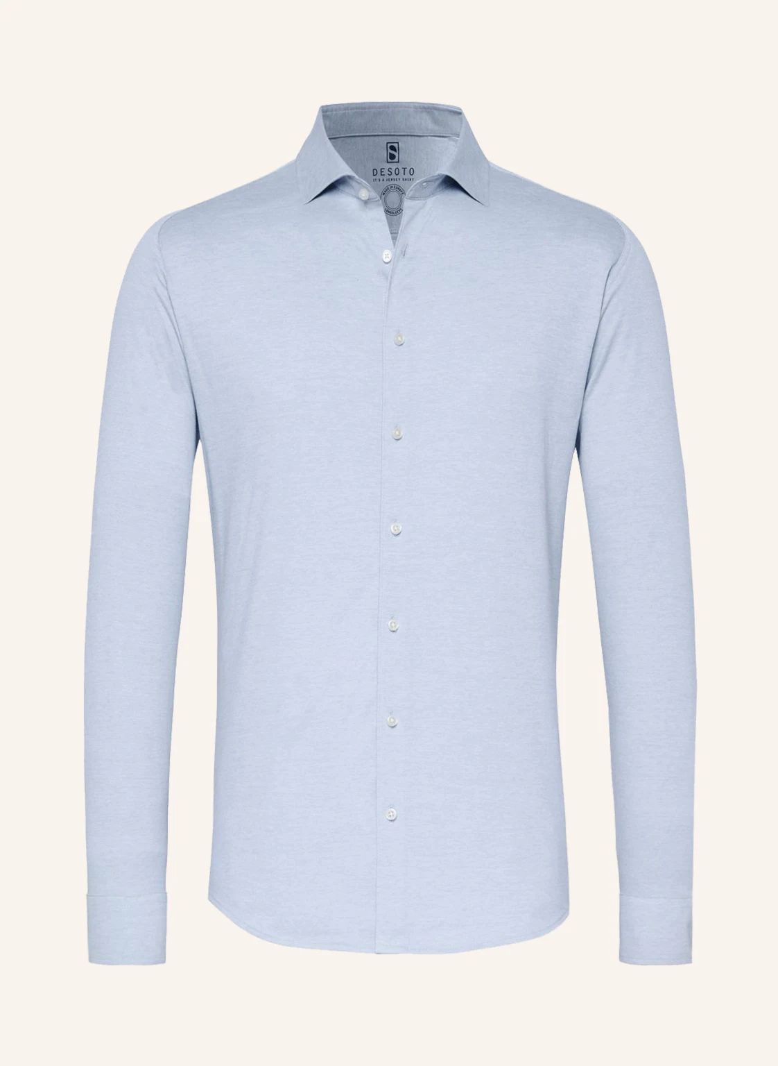 DESOTO Jerseyhemd Slim Fit