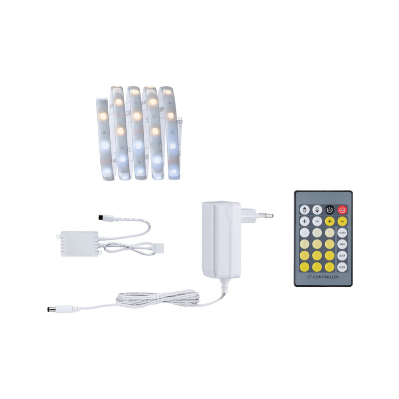 Ruban LED MaxLed 250 blanc dimmable 405 lm 1,5 m 5,5 W PAULMANN