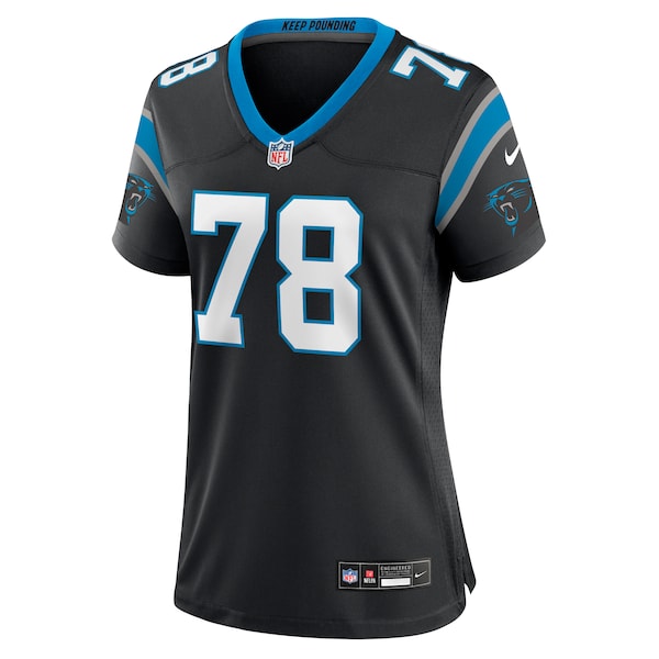 Jayden Peevy Carolina Panthers Nike Women's  Game Jersey -  Black