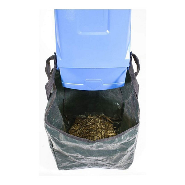 Hachoir de Jardin Bleu avec Bras de Suspension Automatique 45 l - Acier Allié