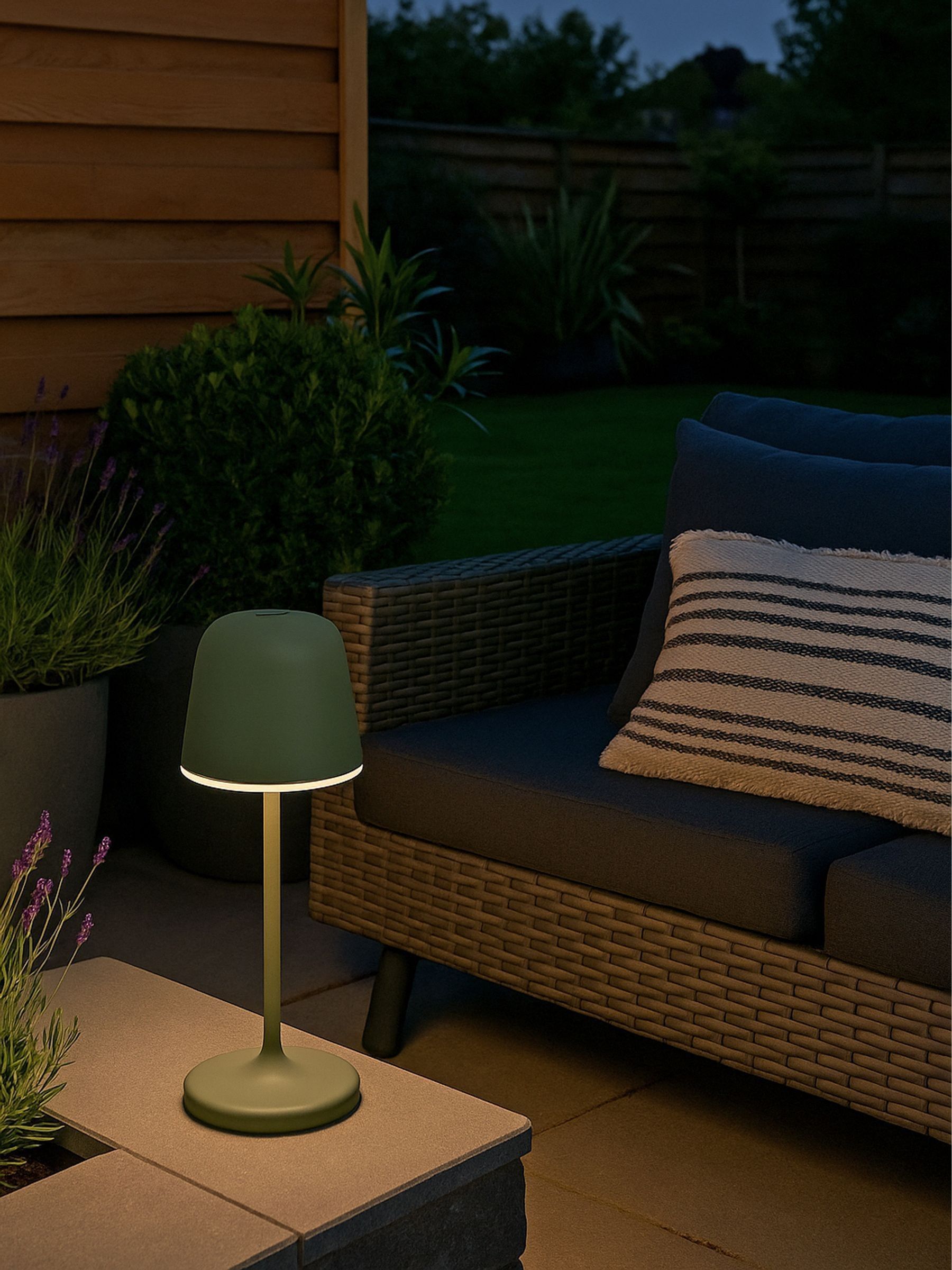 Eglo Green MANNERA-S Portable LED Table Light