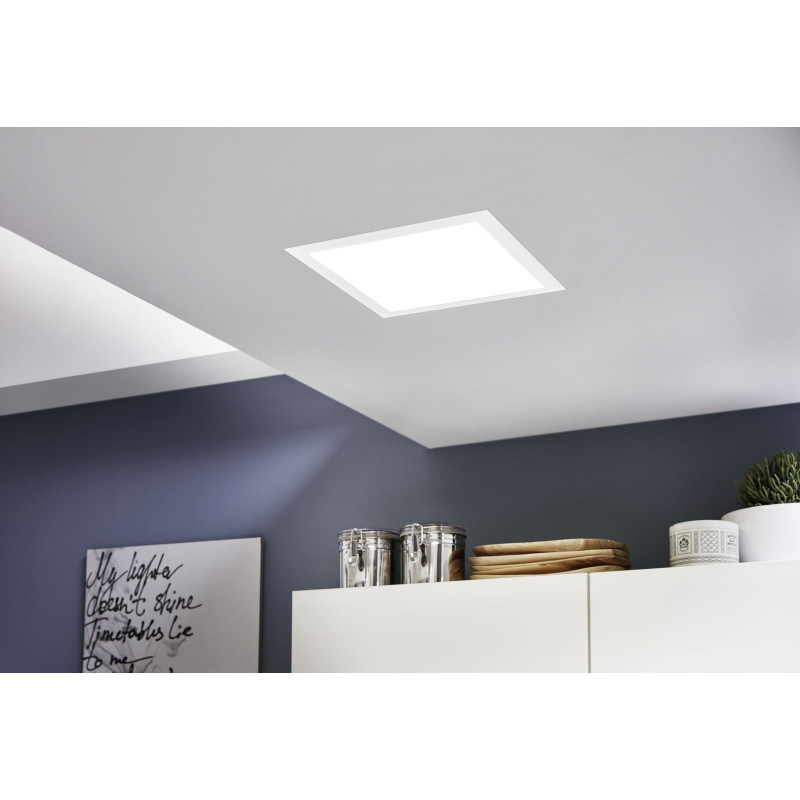 Dalle de plafond LED Salobrena 30 x 30 cm 16 W EGLO