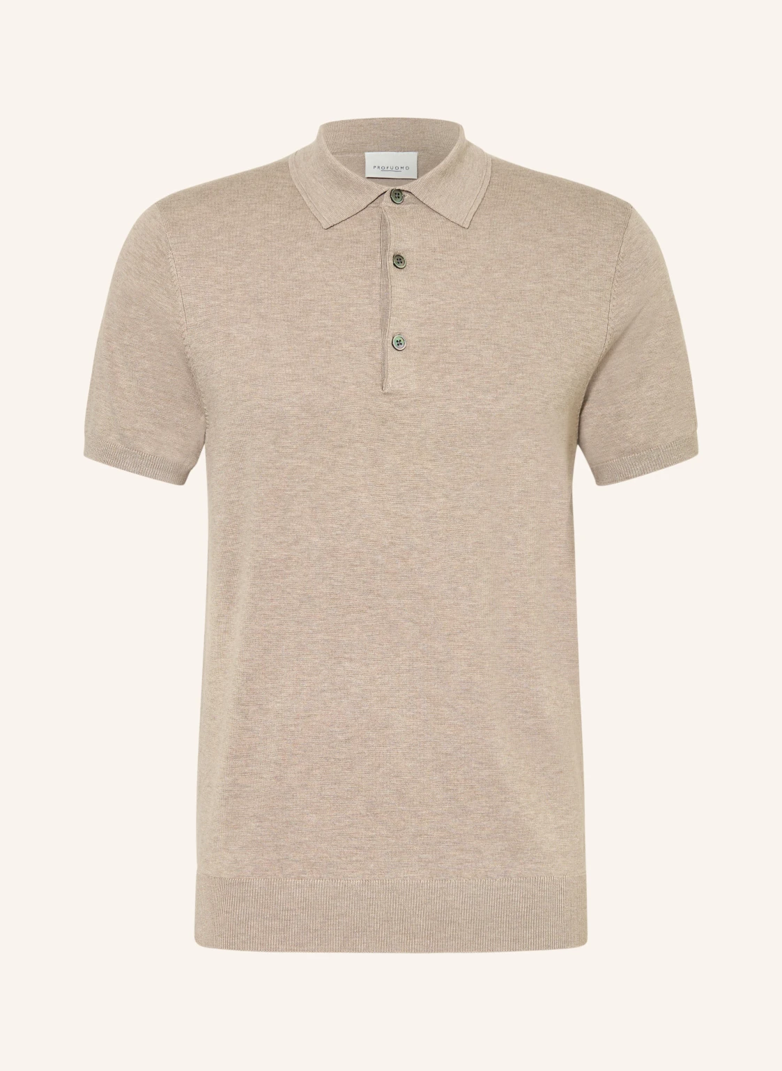 PROFUOMO Strick-Poloshirt