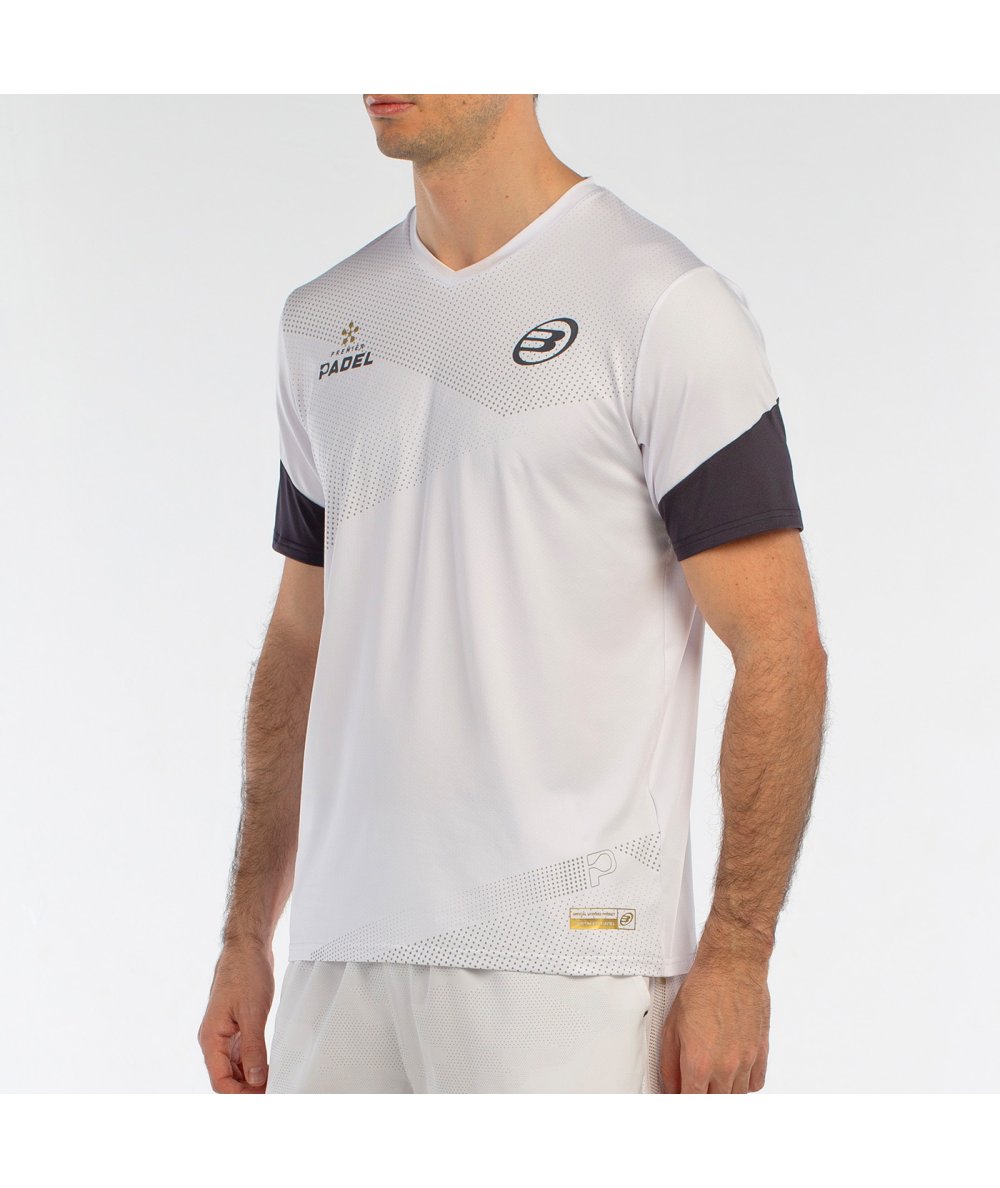 CAMISETA BULLPADEL BRIAL BLANCO