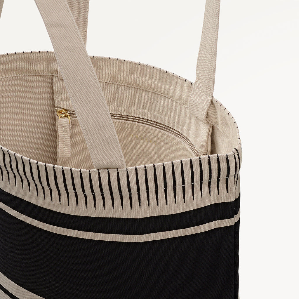 Radley Stripe - Large Open Top Tote