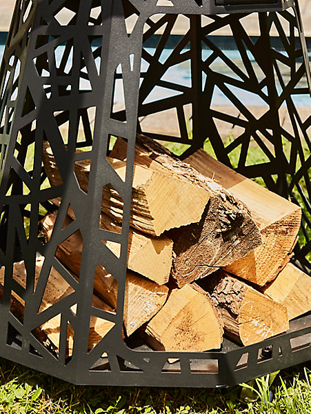 Barbecue à bois et charbon design Brasero