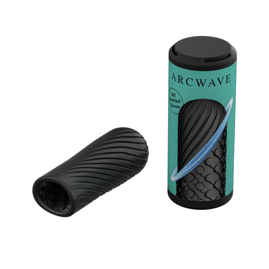 Arcwave Ghost - Ghost ist ein seidenweiches Silikon-Toy mit einem ganz besonderen Dreh: Wenn Du die Innenseite nach außen wendest, offenbart sich eine zweite luststeigernde Oberflächenstruktur.