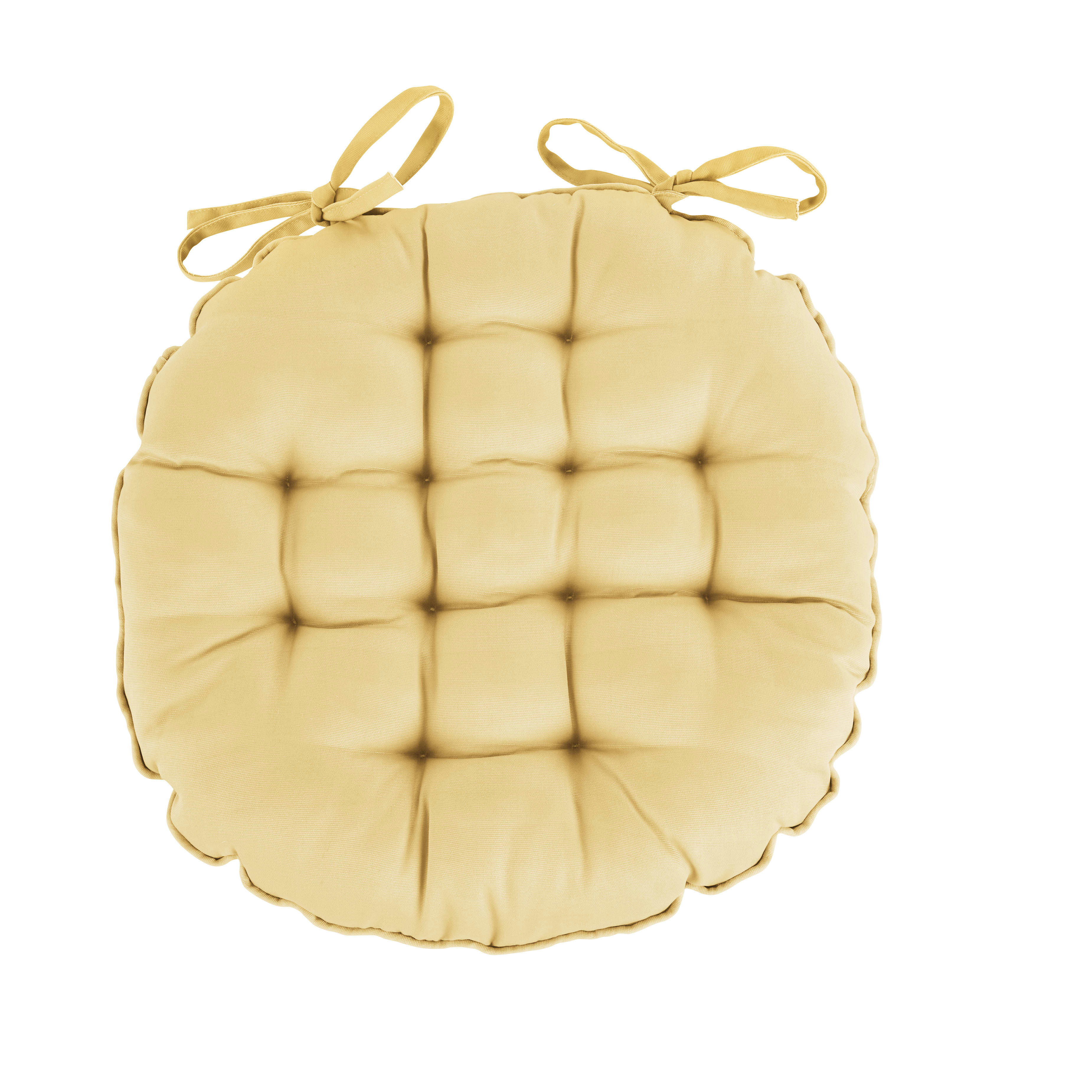 SENNEN - Galette de chaise bicolore D40