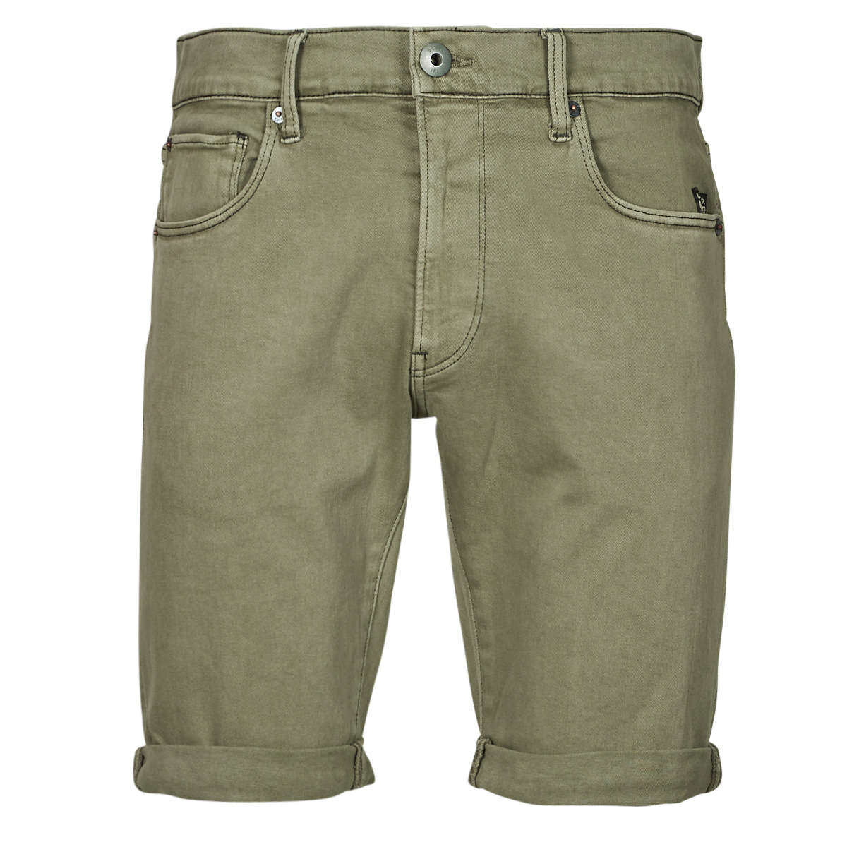 G-Star Raw - 3301 slim short - Kaki