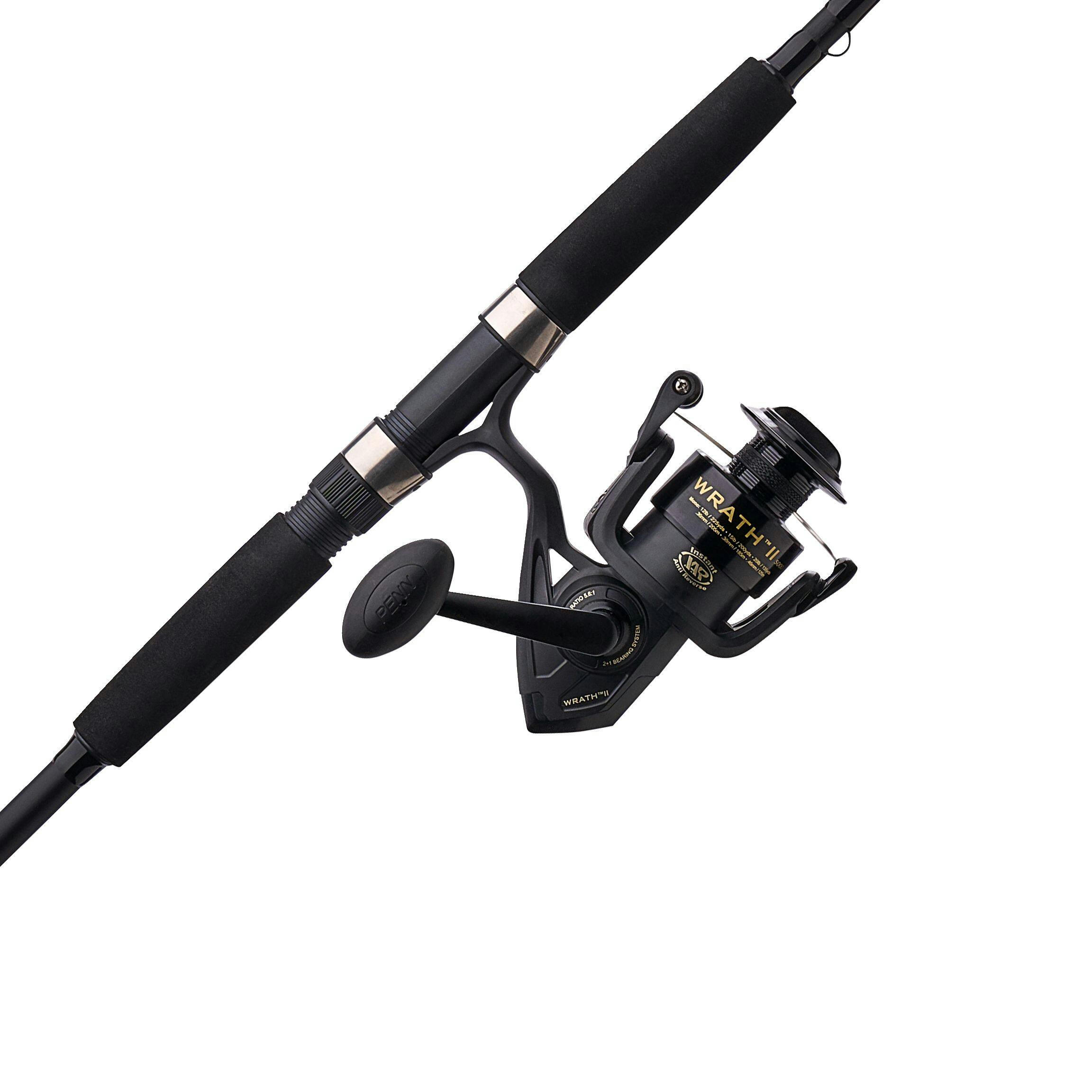 Penn Wrath II Spinning Combo, Medium Heavy, 8-ft
