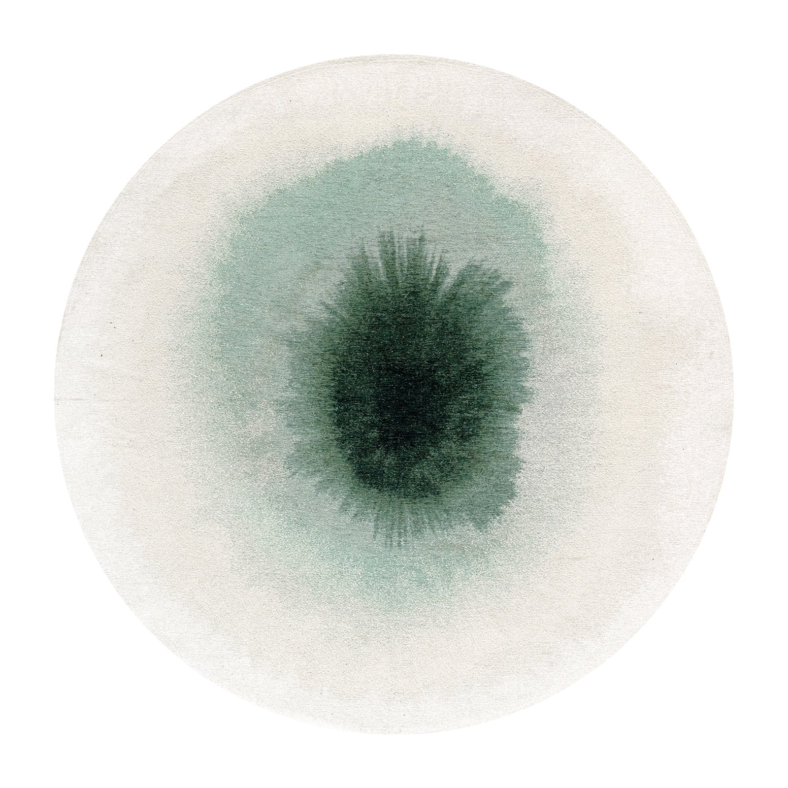 Ecorugs vloerkleed Green Day - groen - 140x140cm
