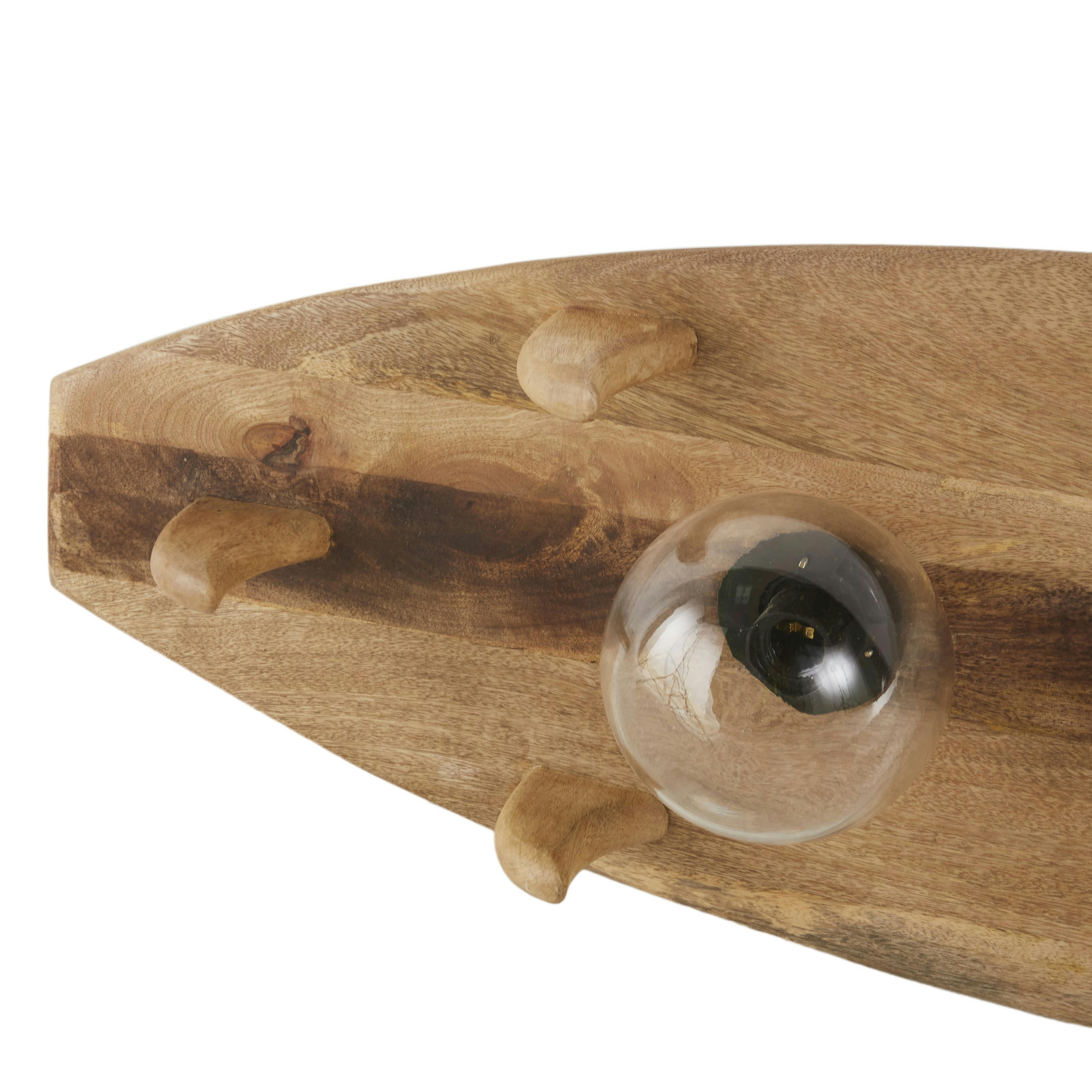 JUANITO - Applique murale surf en bois de manguier