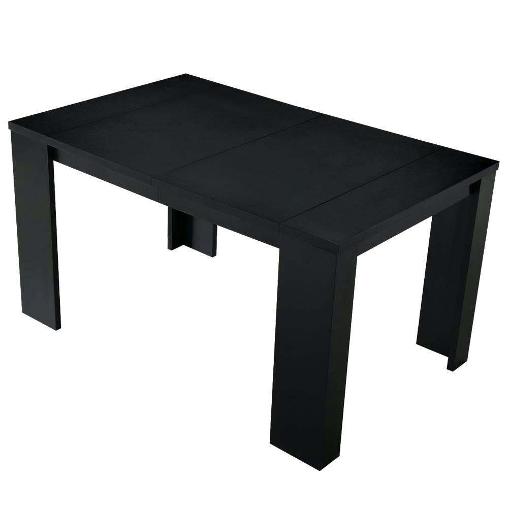 BROOKLINE - Table console extensible noir