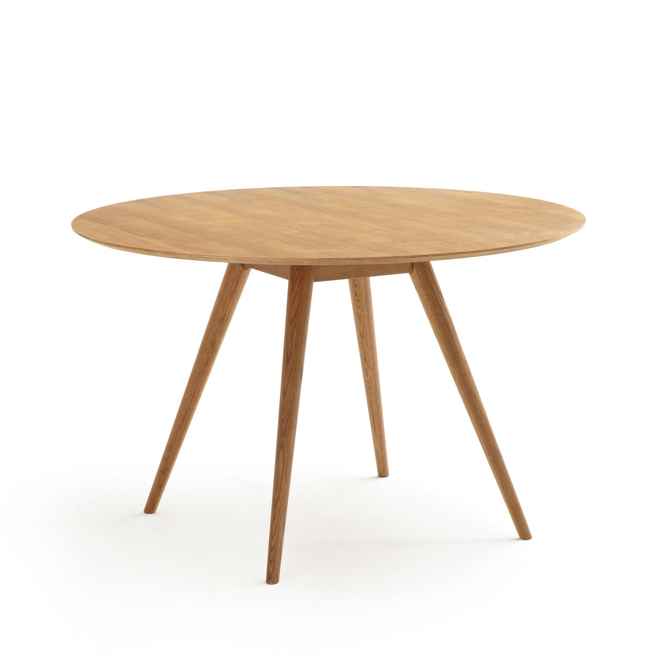 Table ronde à manger, 4 à 6 couverts, Quilda