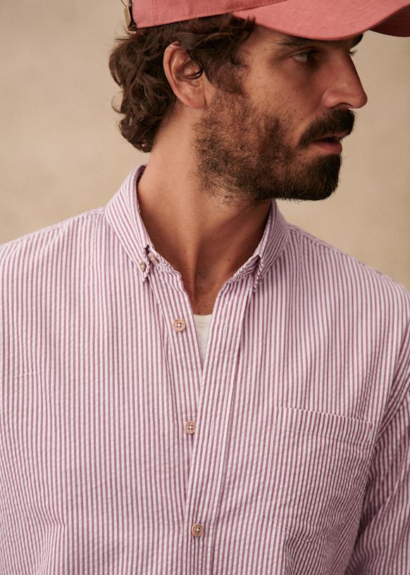 Charlie Seersucker Shirt
