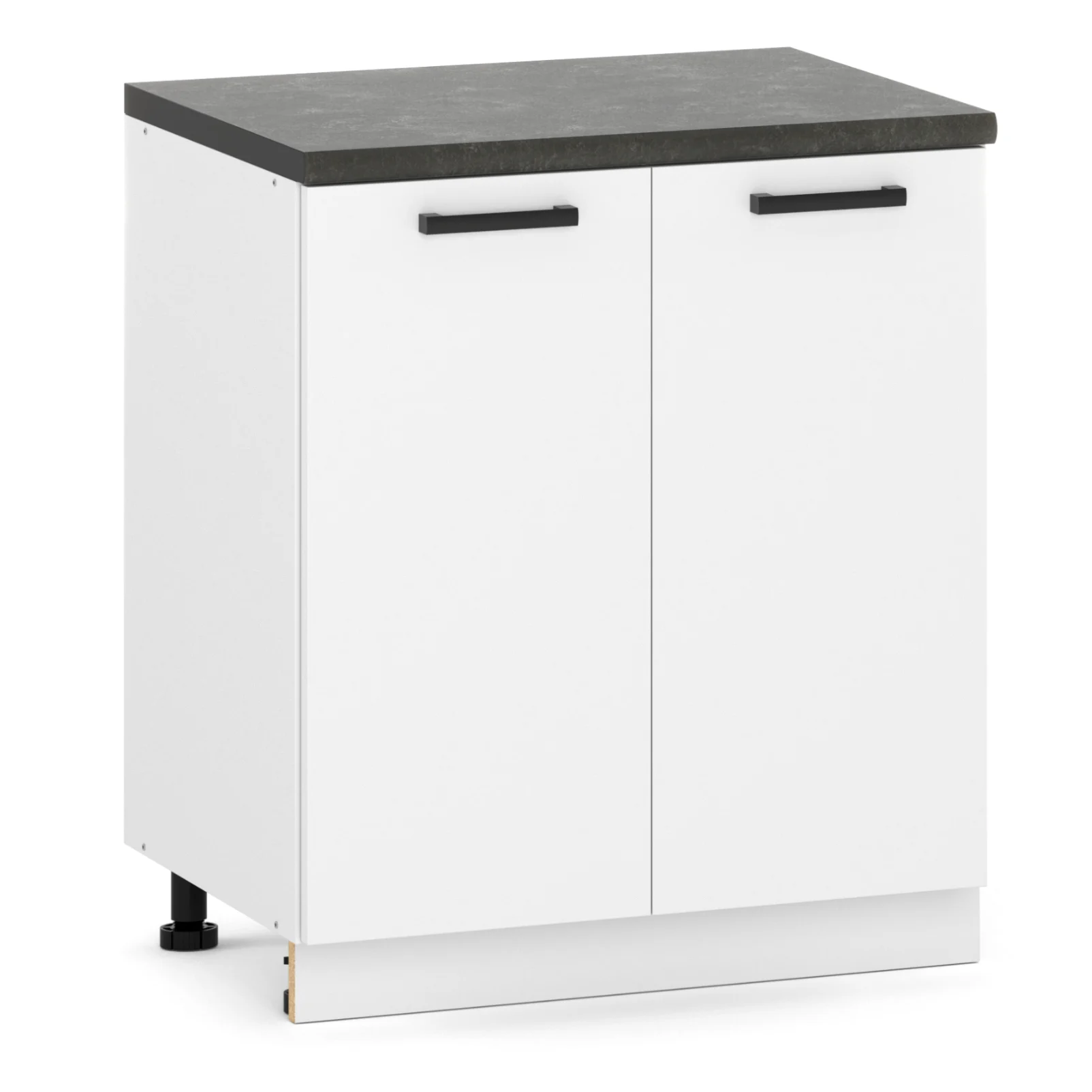 SZAFKA KUCHENNA STOJĄCA 2D DOLNA 80cm BIAŁY MAT