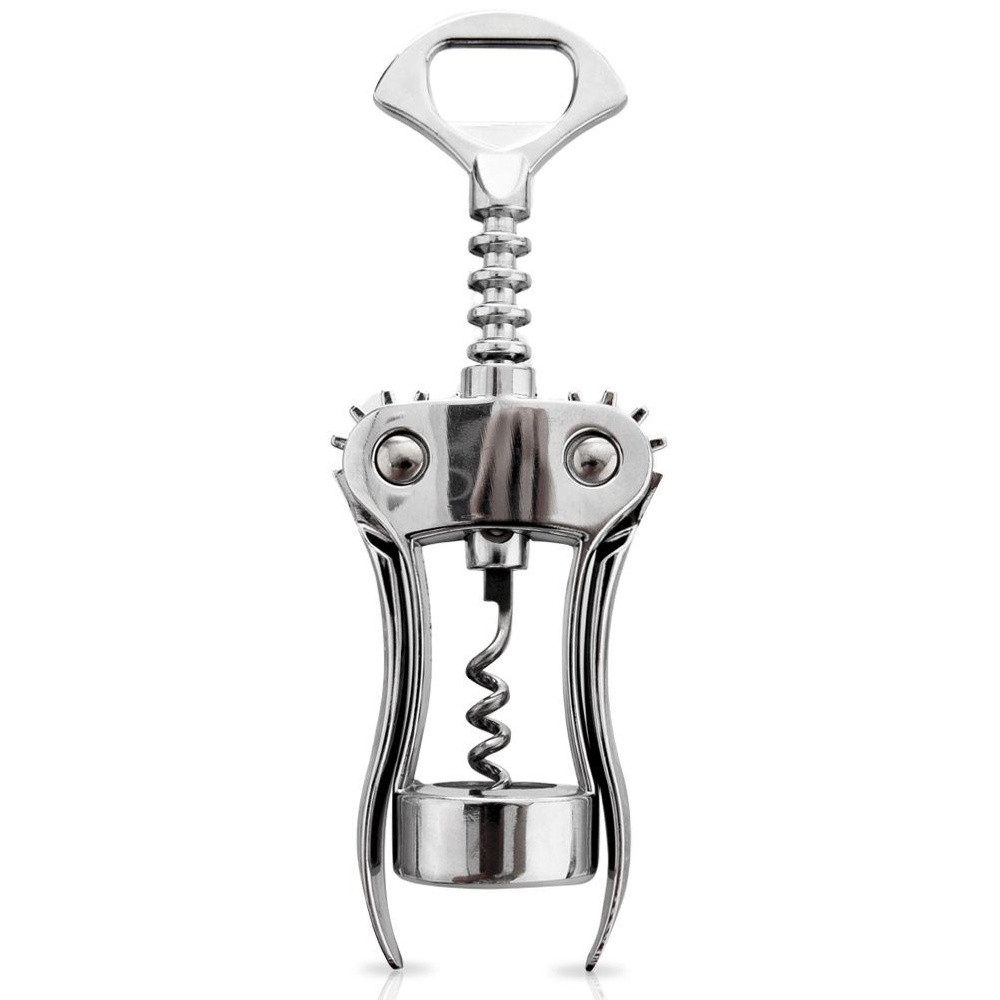 Korkociąg do wina metalowy LUXY 19 cm