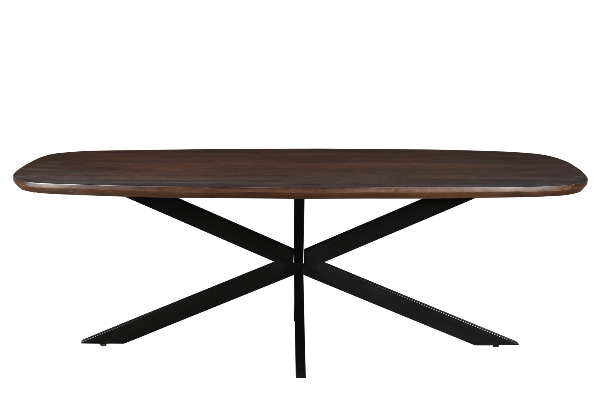Livingfurn eetkamertafel Jesper Danish Oval - 210cm - mangohout - bruin