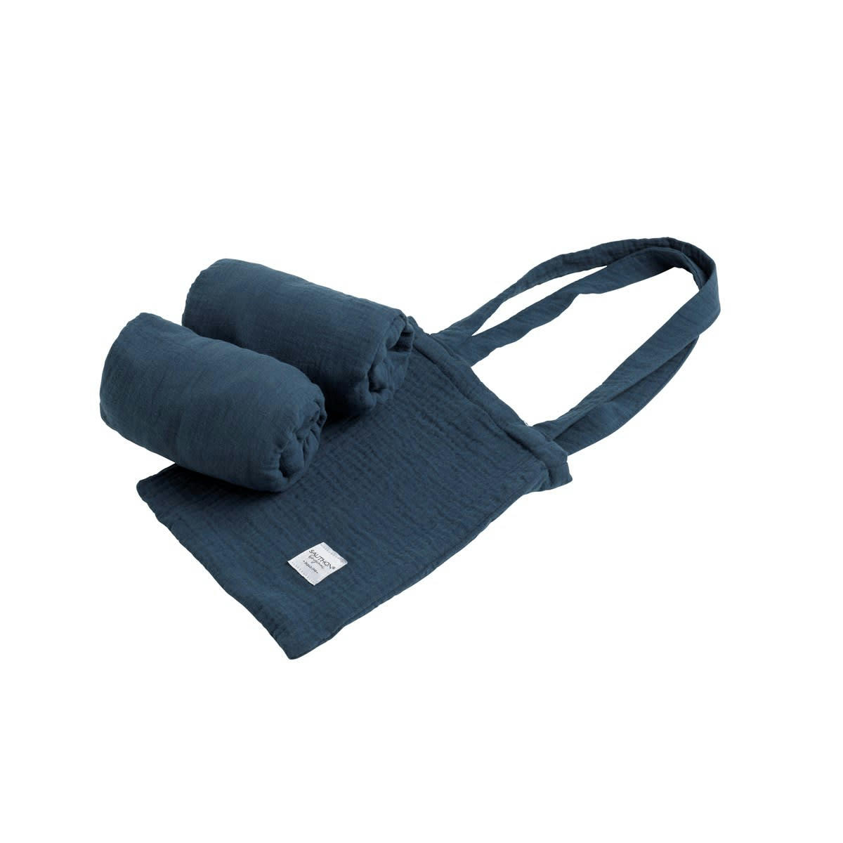 GALOPIN - Lot de 2 draps housse ovales en coton