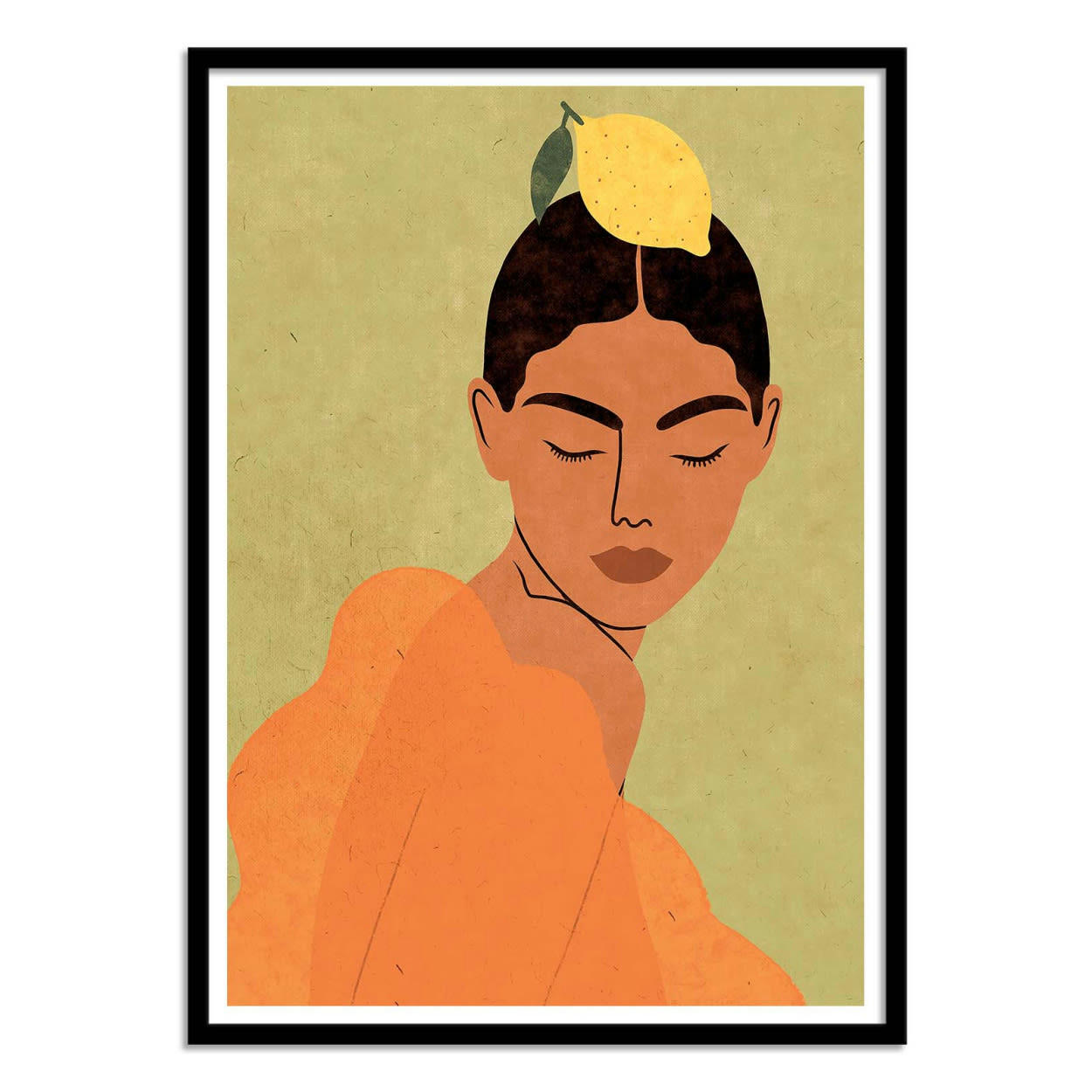 LEMON FEE - LEMON - LEMON FEE - Affiche d'art 50 x 70 cm