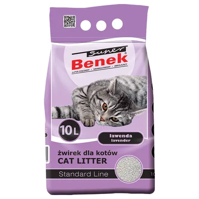 Super Benek Lavender Cat Litter