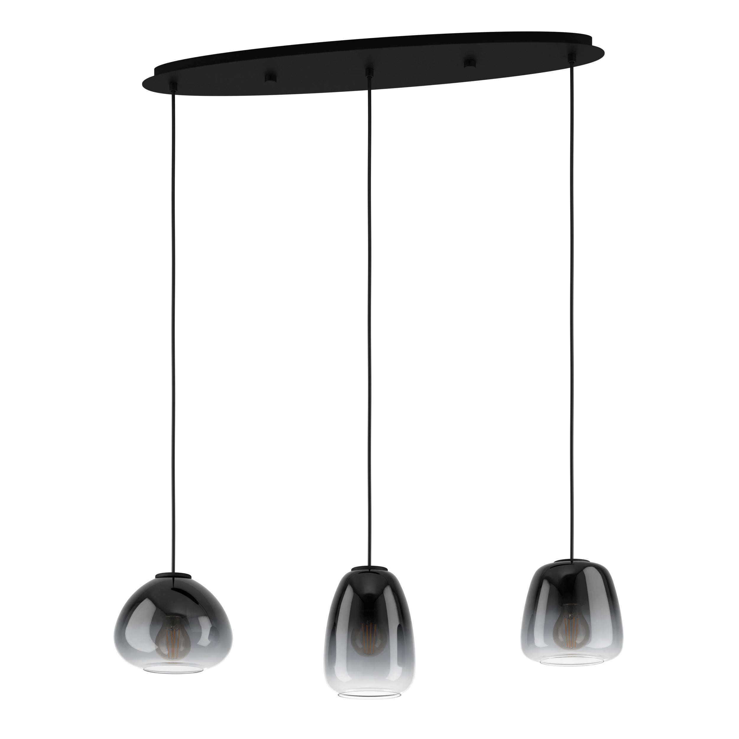 EGLO hanglamp Aguilares - e27 - 84 cm - zwart