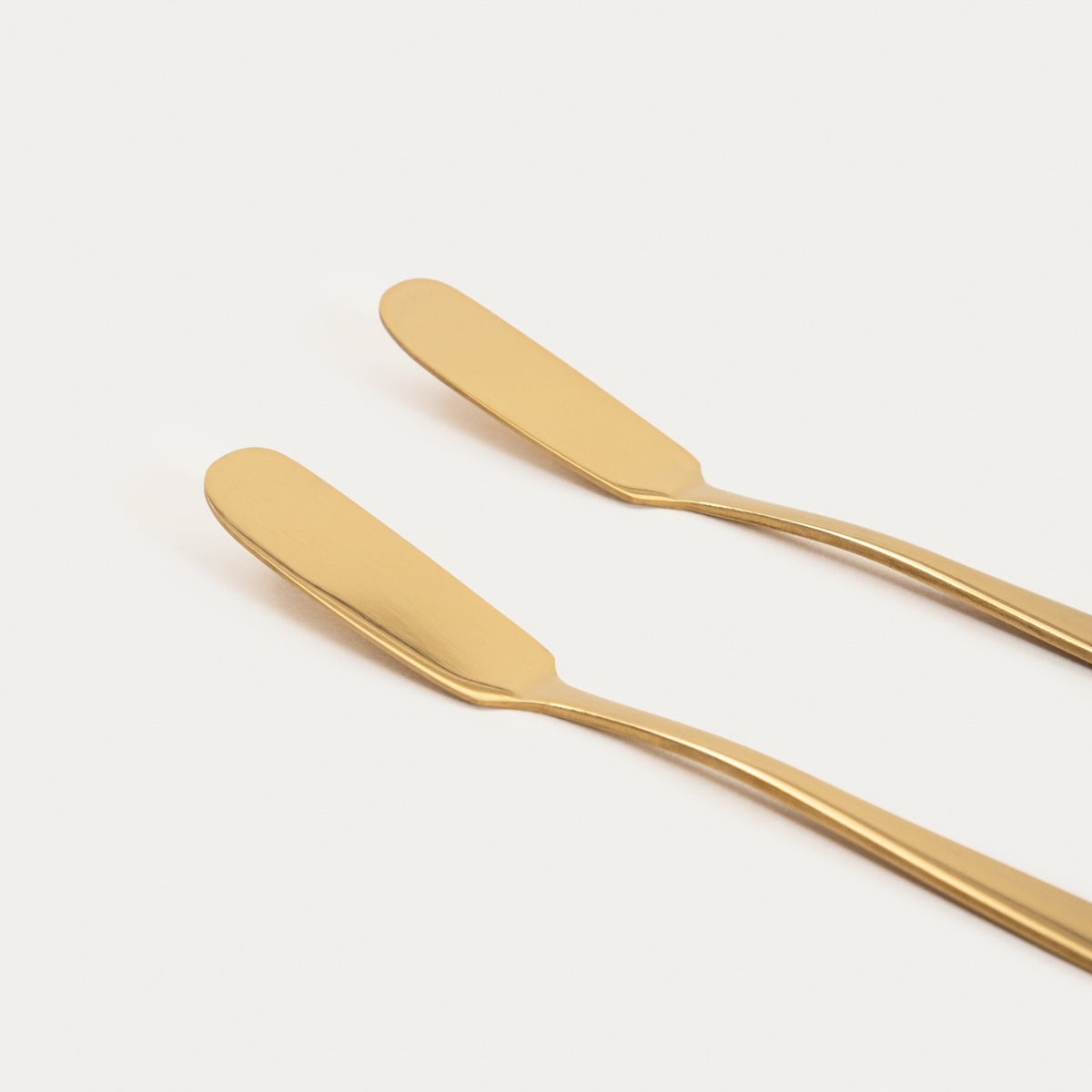 Zestaw nożyków ABELE do masła złotych, 17 cm 2 szt.