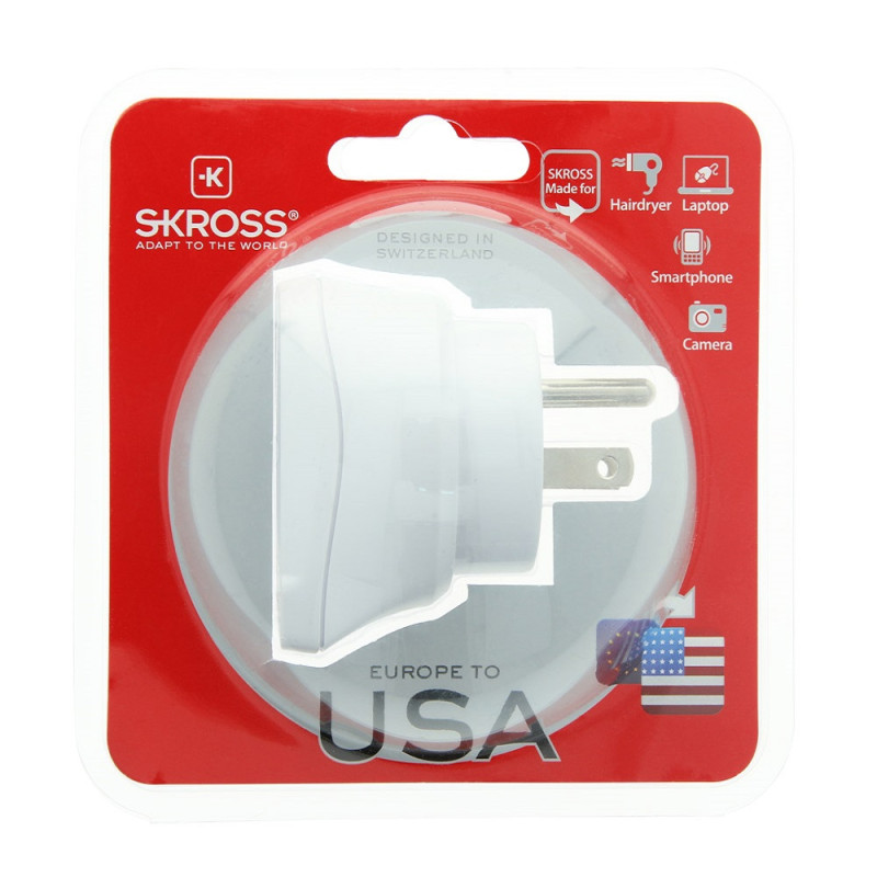 Adaptateur de voyage Europe - Etats Unis