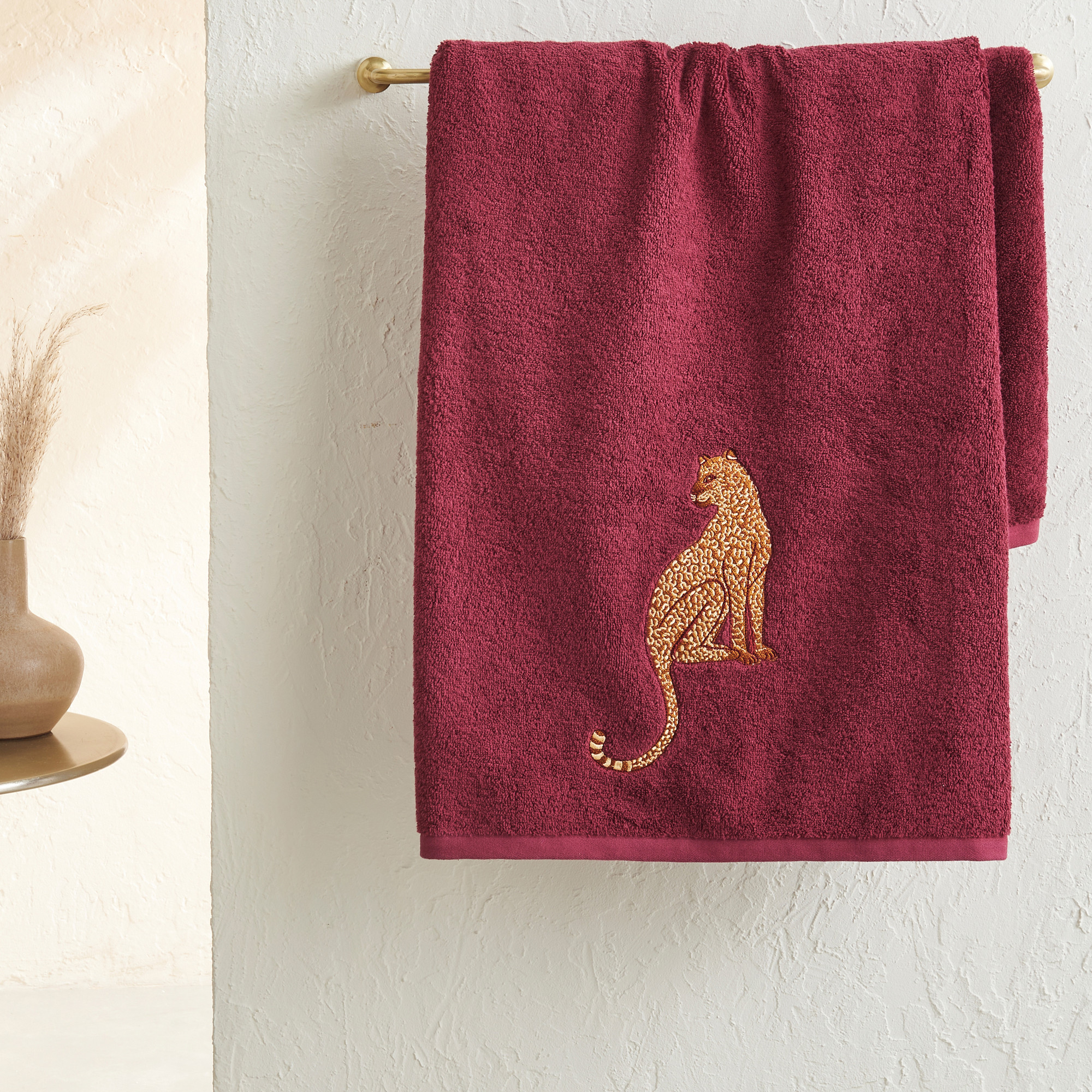 Linge de bain brodéEden sauvage