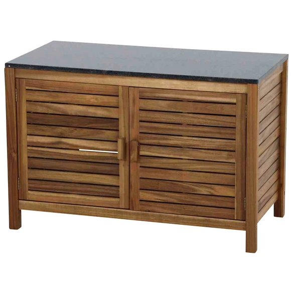 Outdoor-Küche »Riva«, LxBxH: 52 x 100 x 67 cm, Akazienholz, natur